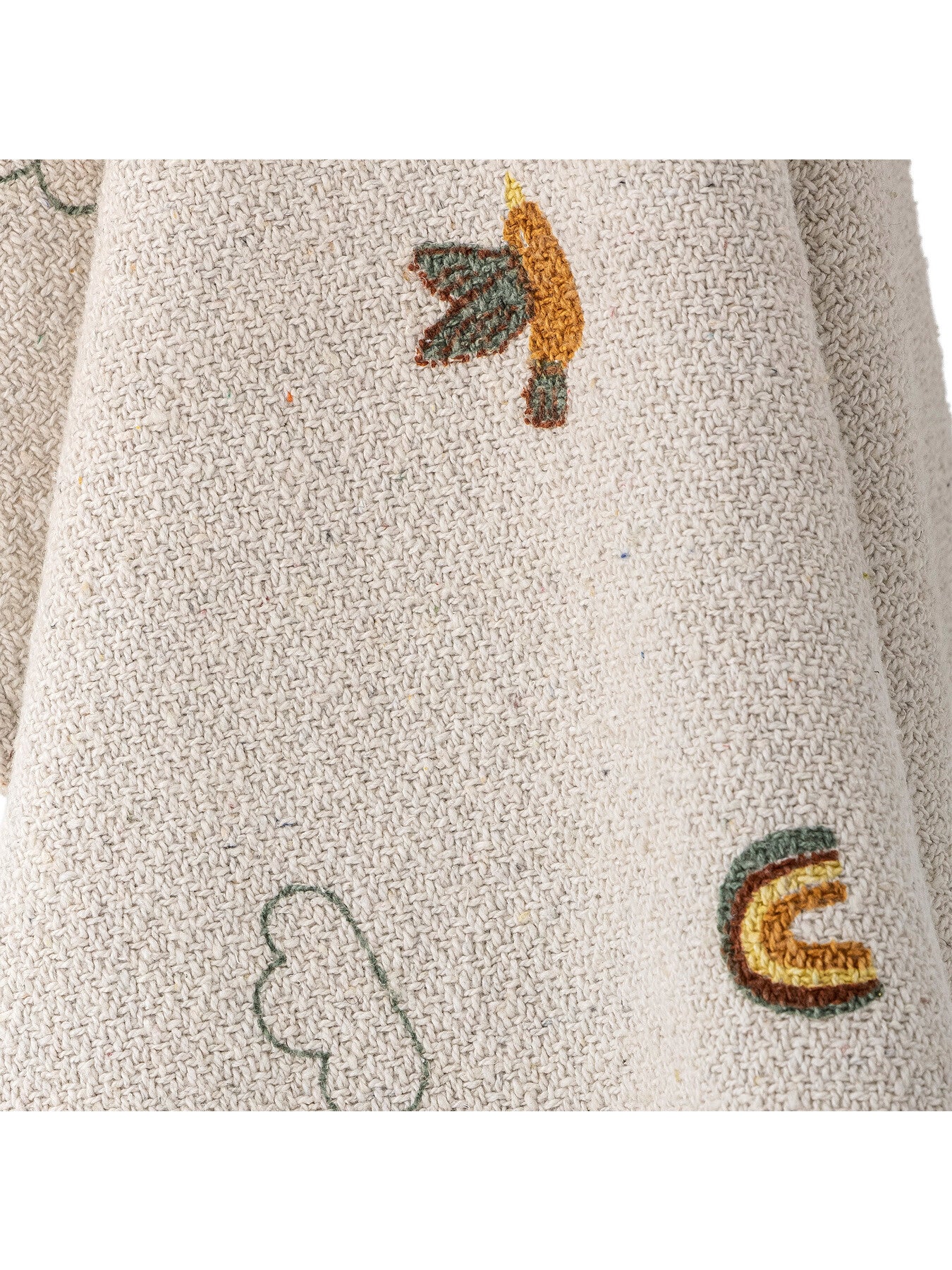 Agnes Throw, Nature, Recycled Cotton