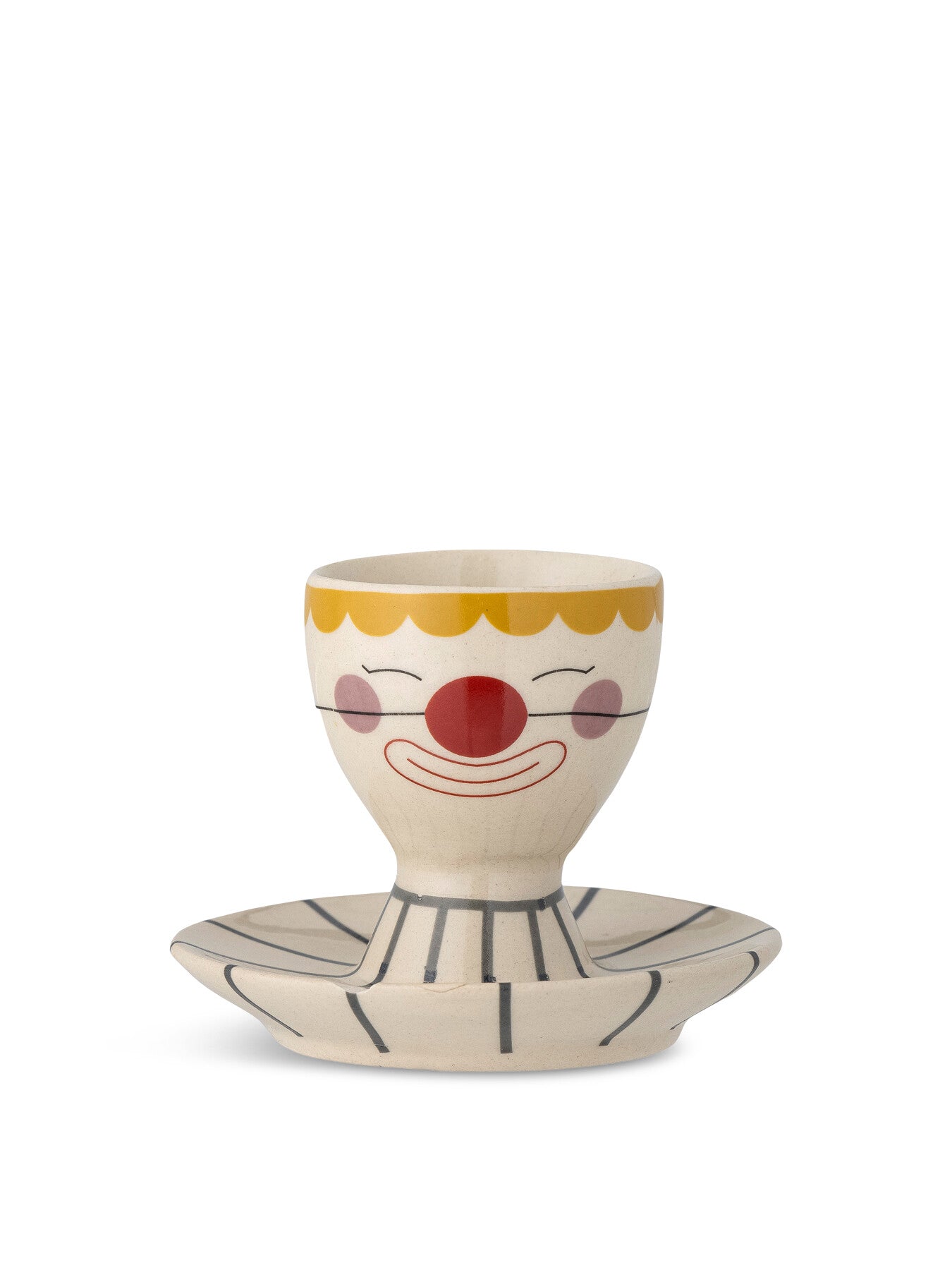 Fizbo Egg Cup Nature Stoneware