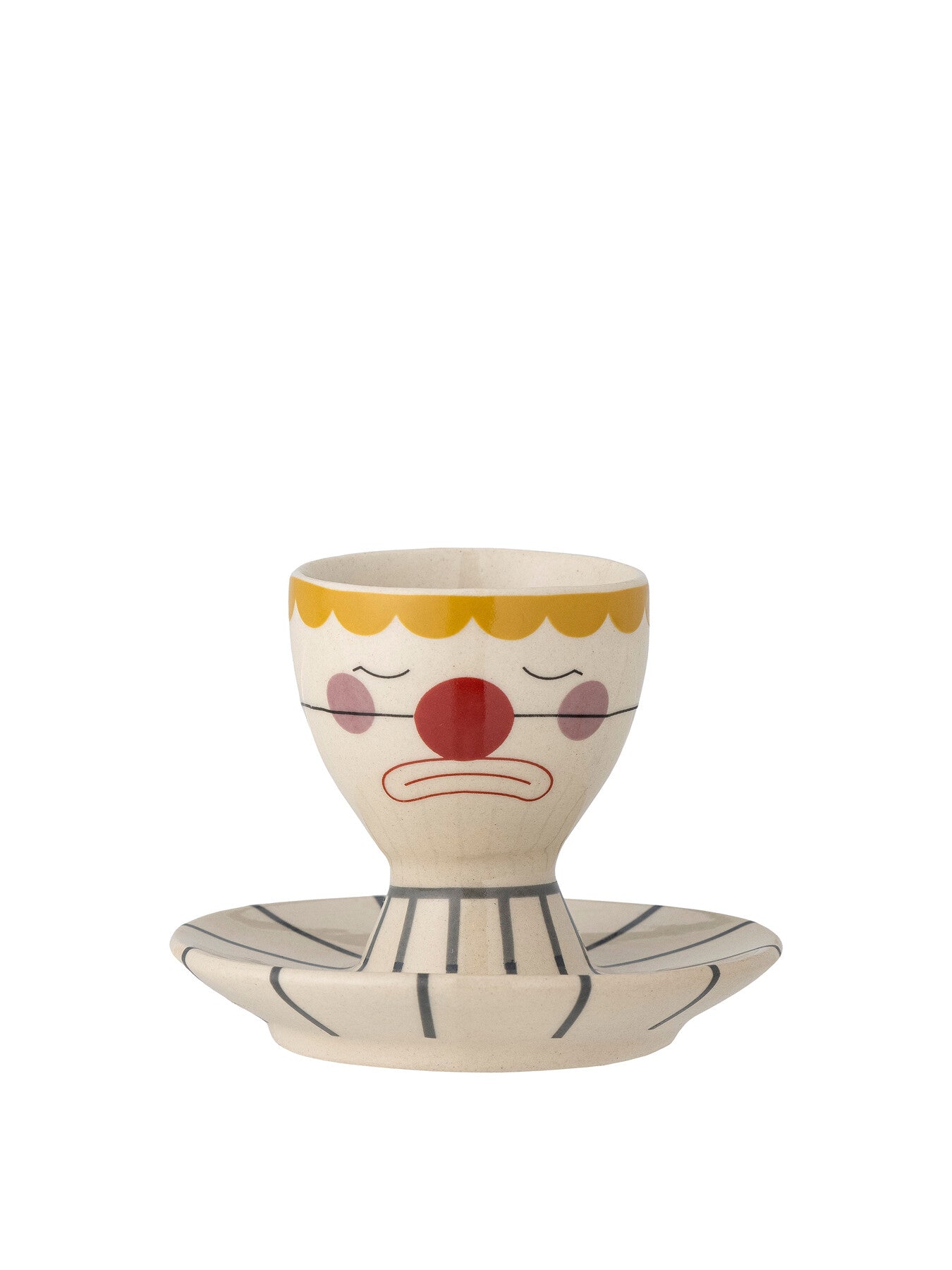 Fizbo Egg Cup Nature Stoneware