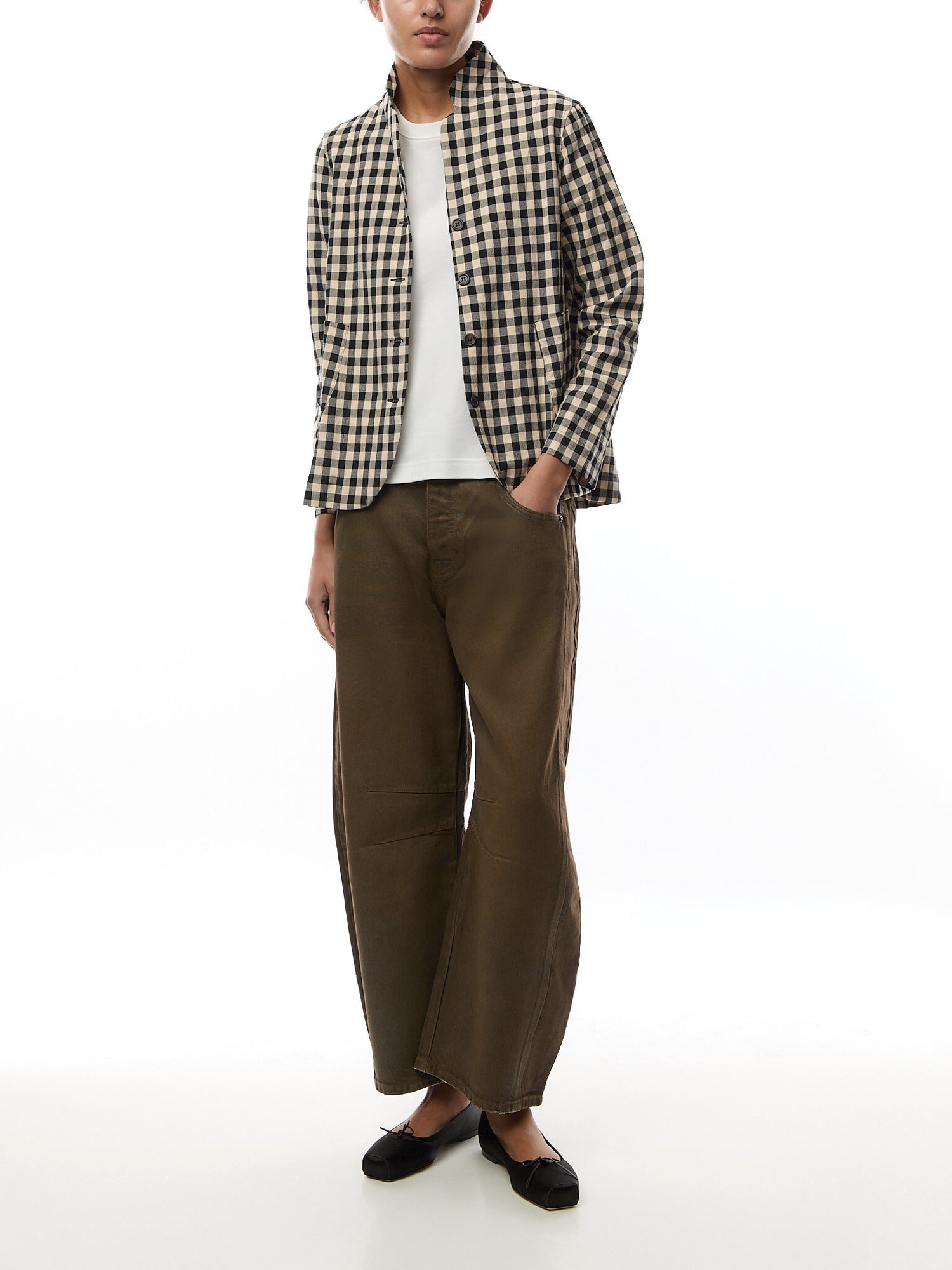 Gingham Jacket