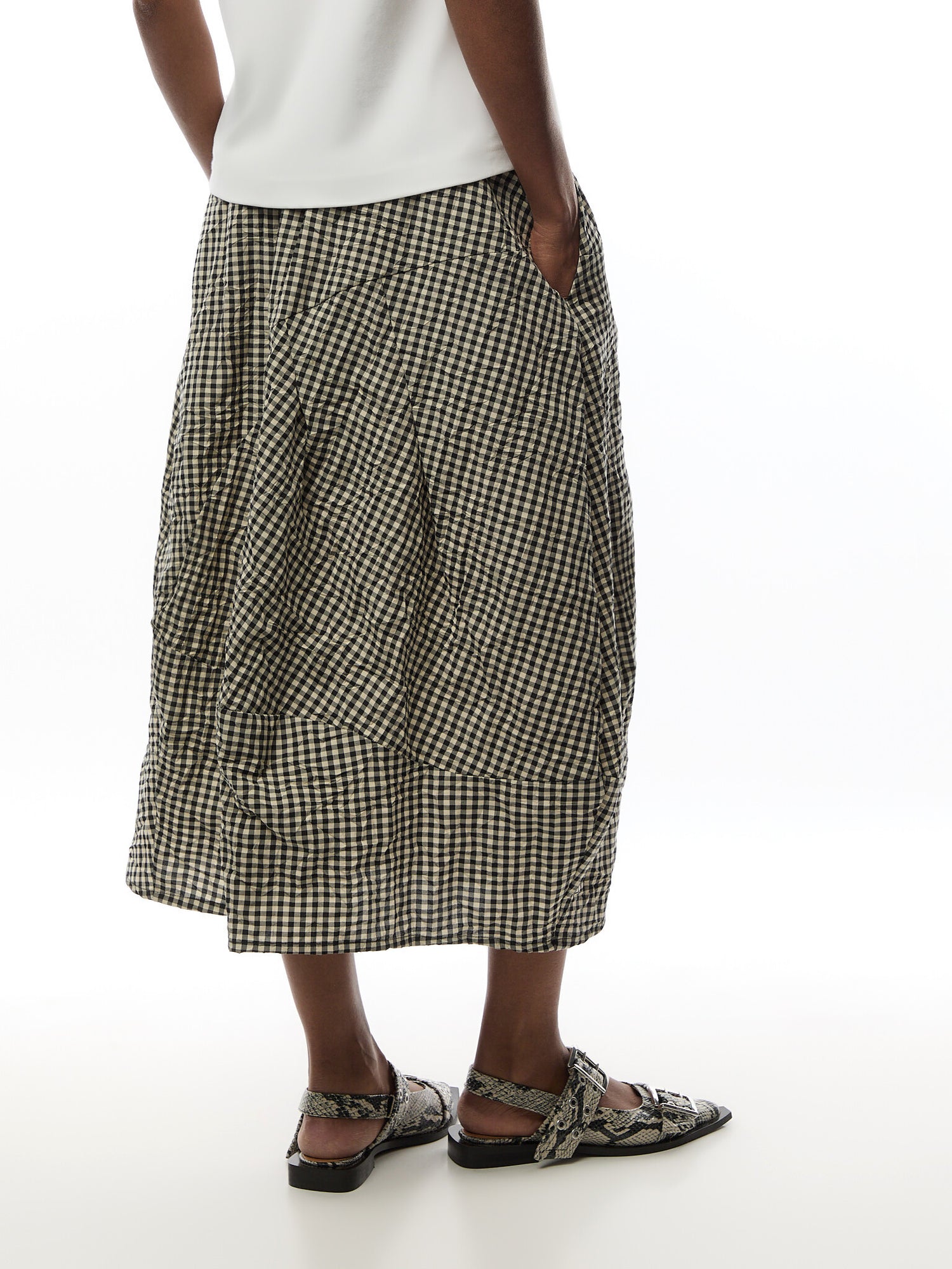 Gingham Skirt