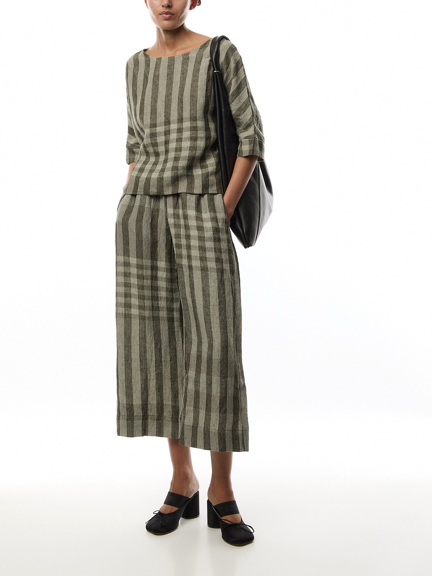 Stripe & Check Trouser