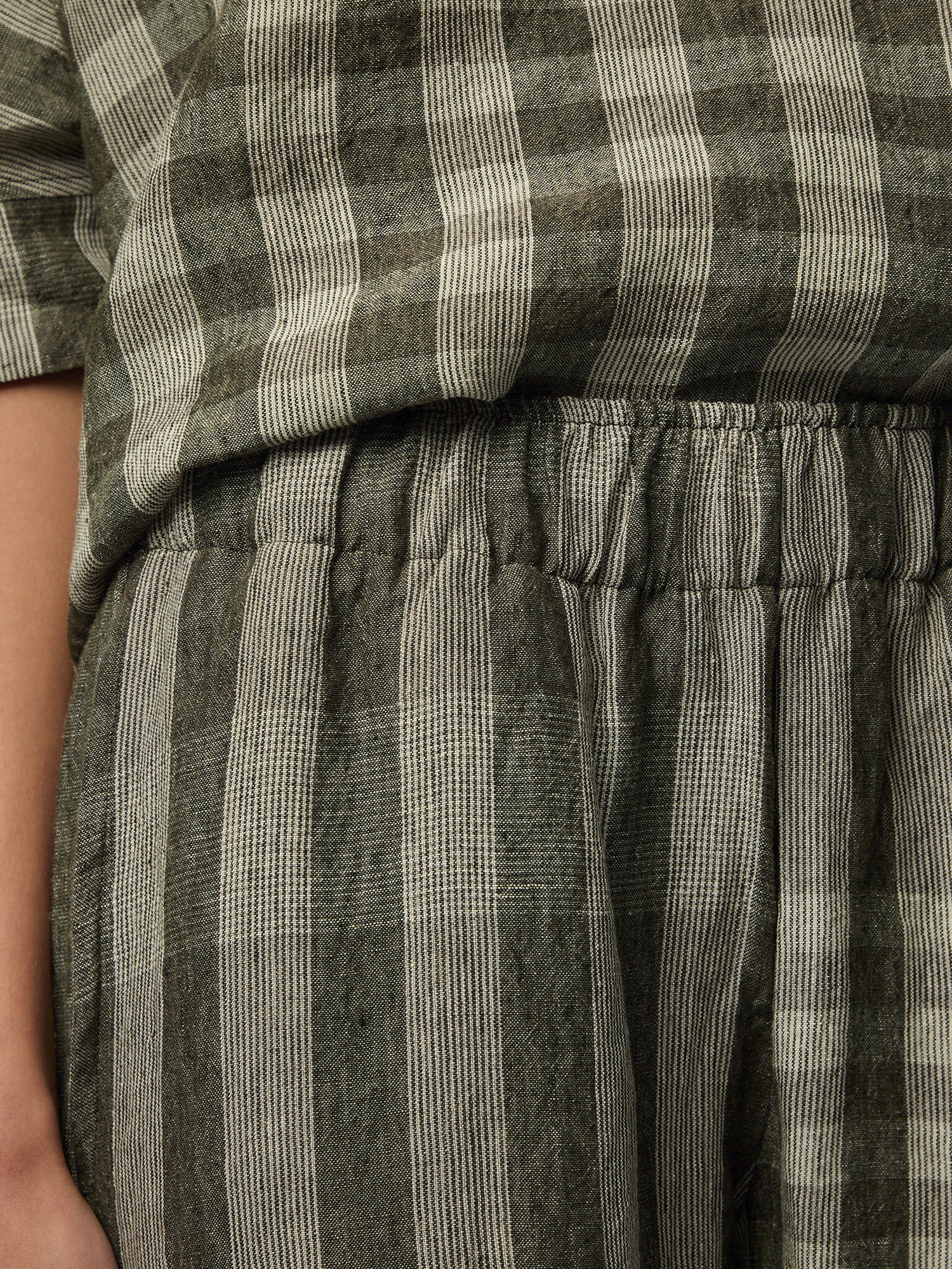 Stripe & Check Trouser