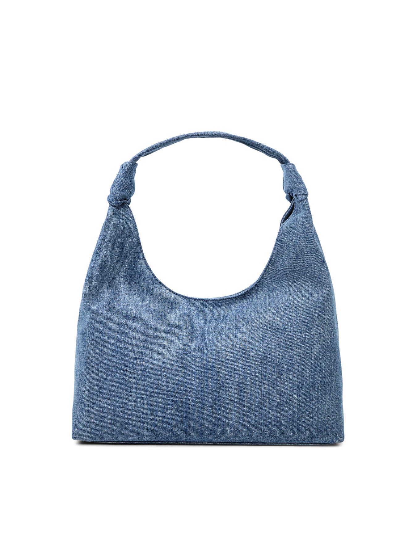 Denim Slouchy Shoulder Bag