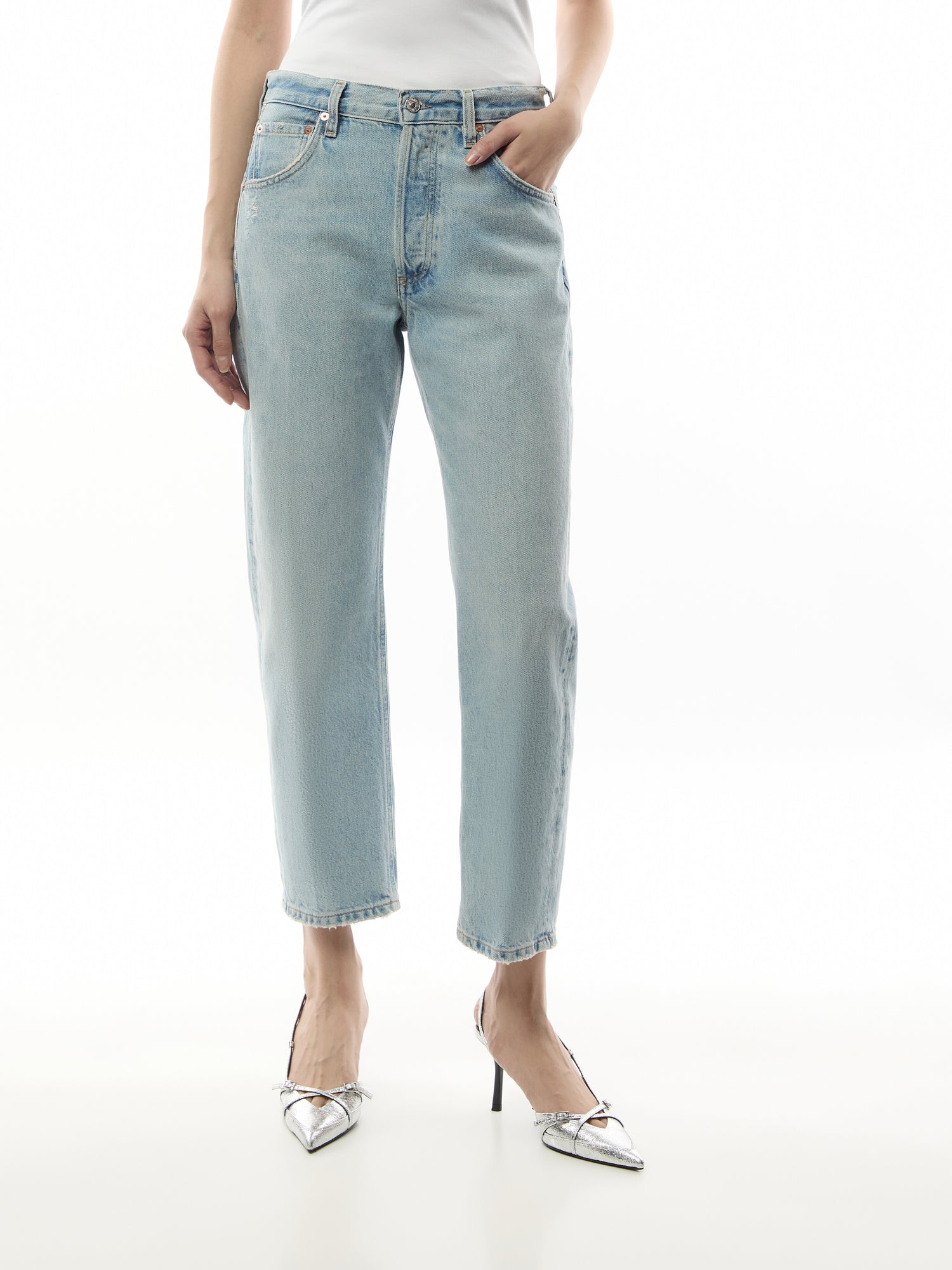 Winslow Cropped Boyfriend Jeans