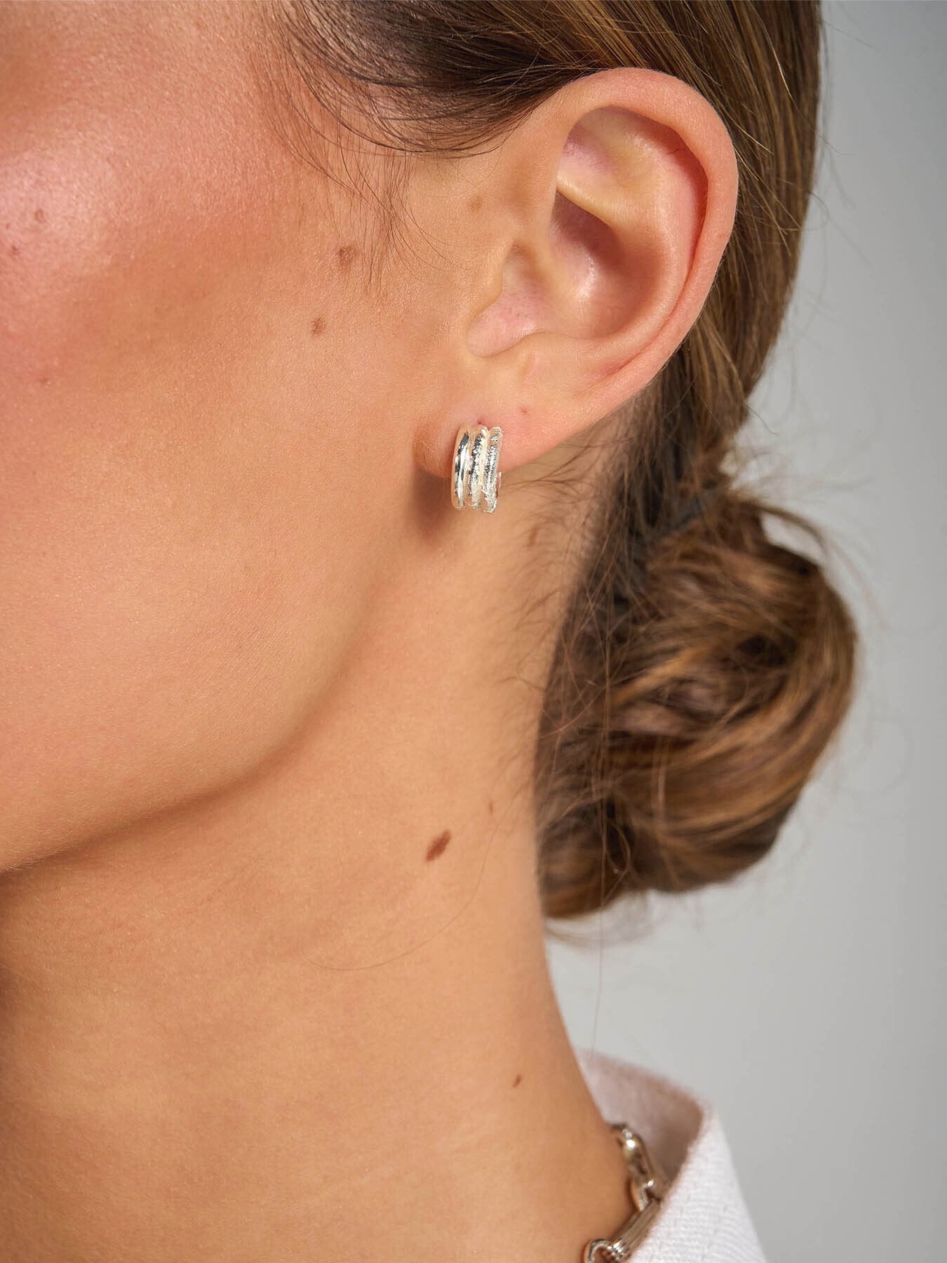 Breeze Huggie Earrings