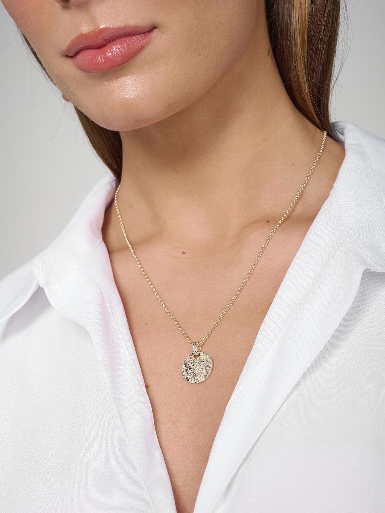 Whisper Disc Necklace