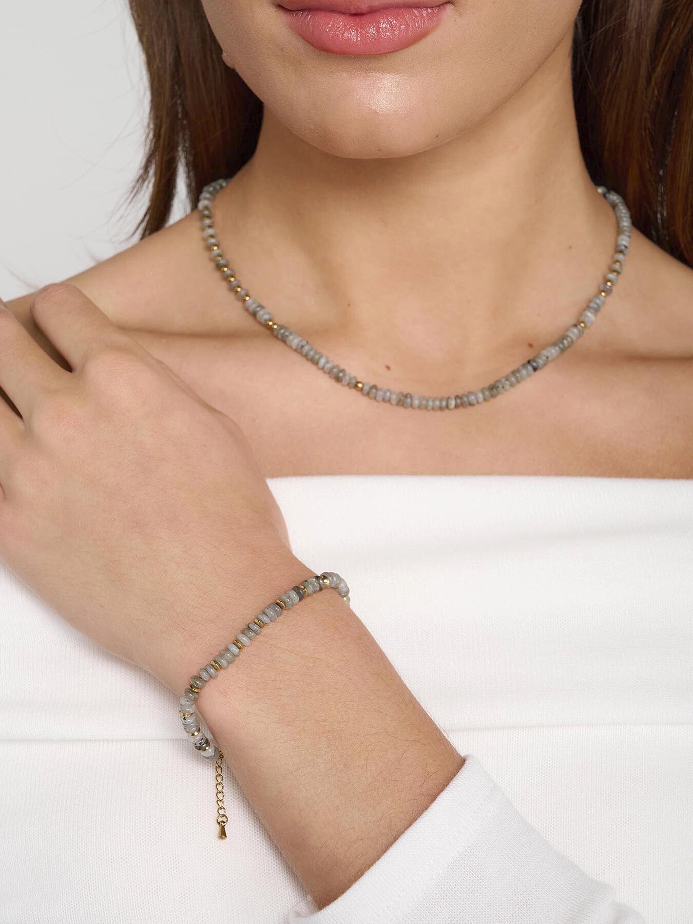 Stone Beaded Bracelet
