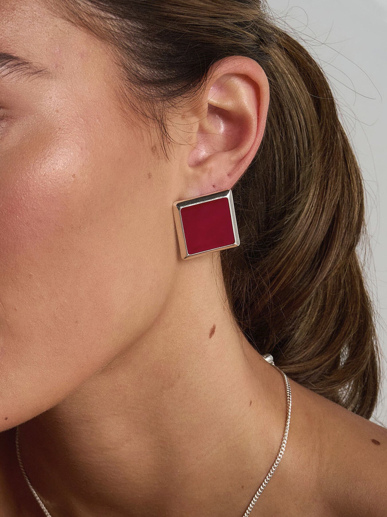 Burgundy Muse Earrings