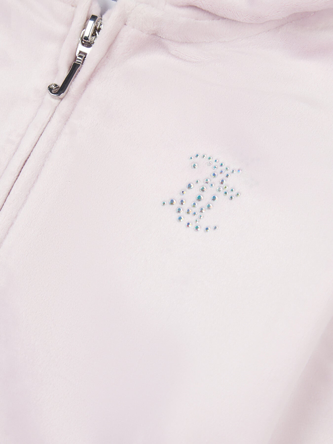 Diamante Zip Through Hoodie