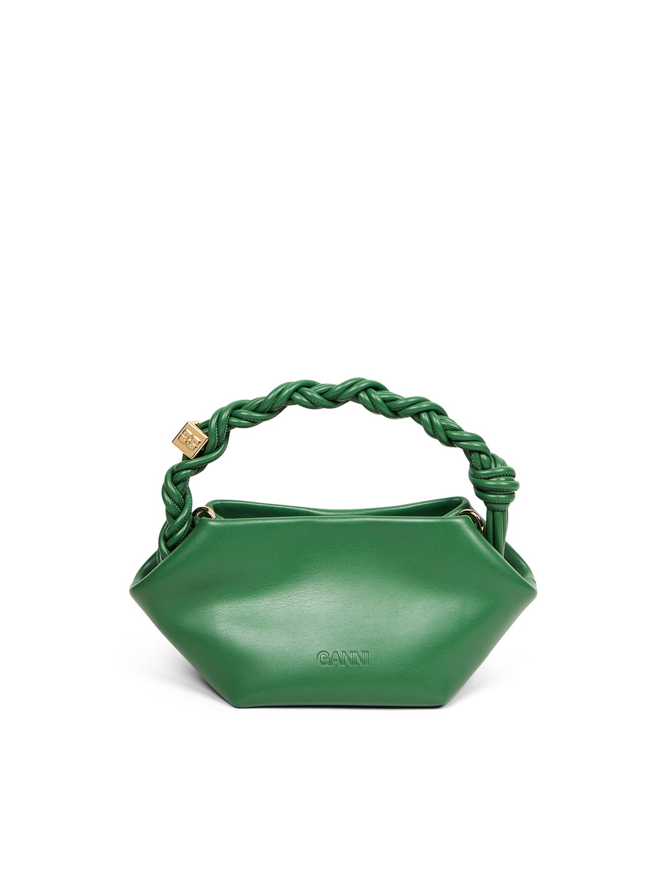 Ganni Mini Green Crossbody Bou Bag