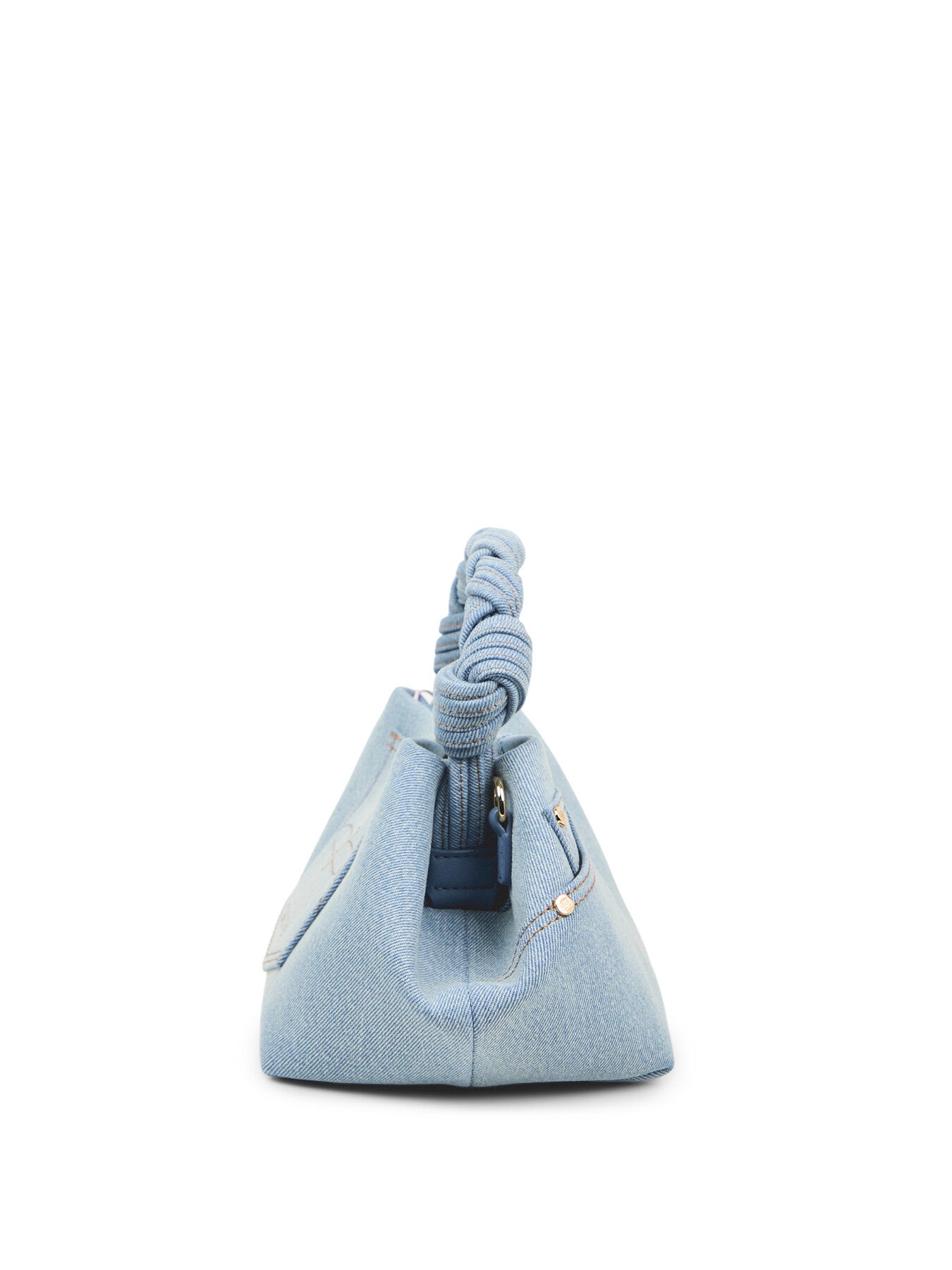 Washed Denim Small Bou Bag