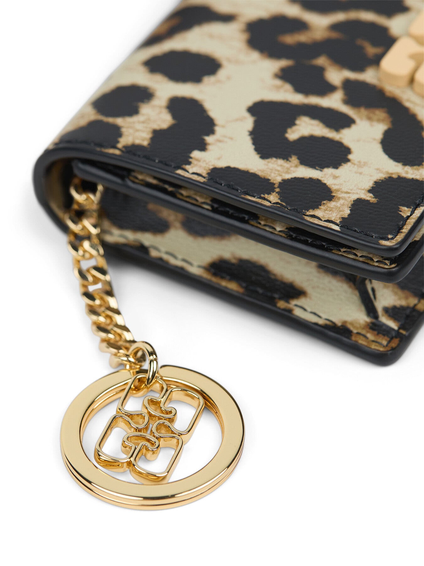 Ganni Bou Card Holder with Flap