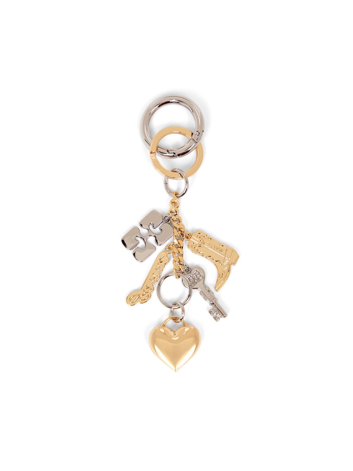 Ganni Bou Charms Keyring