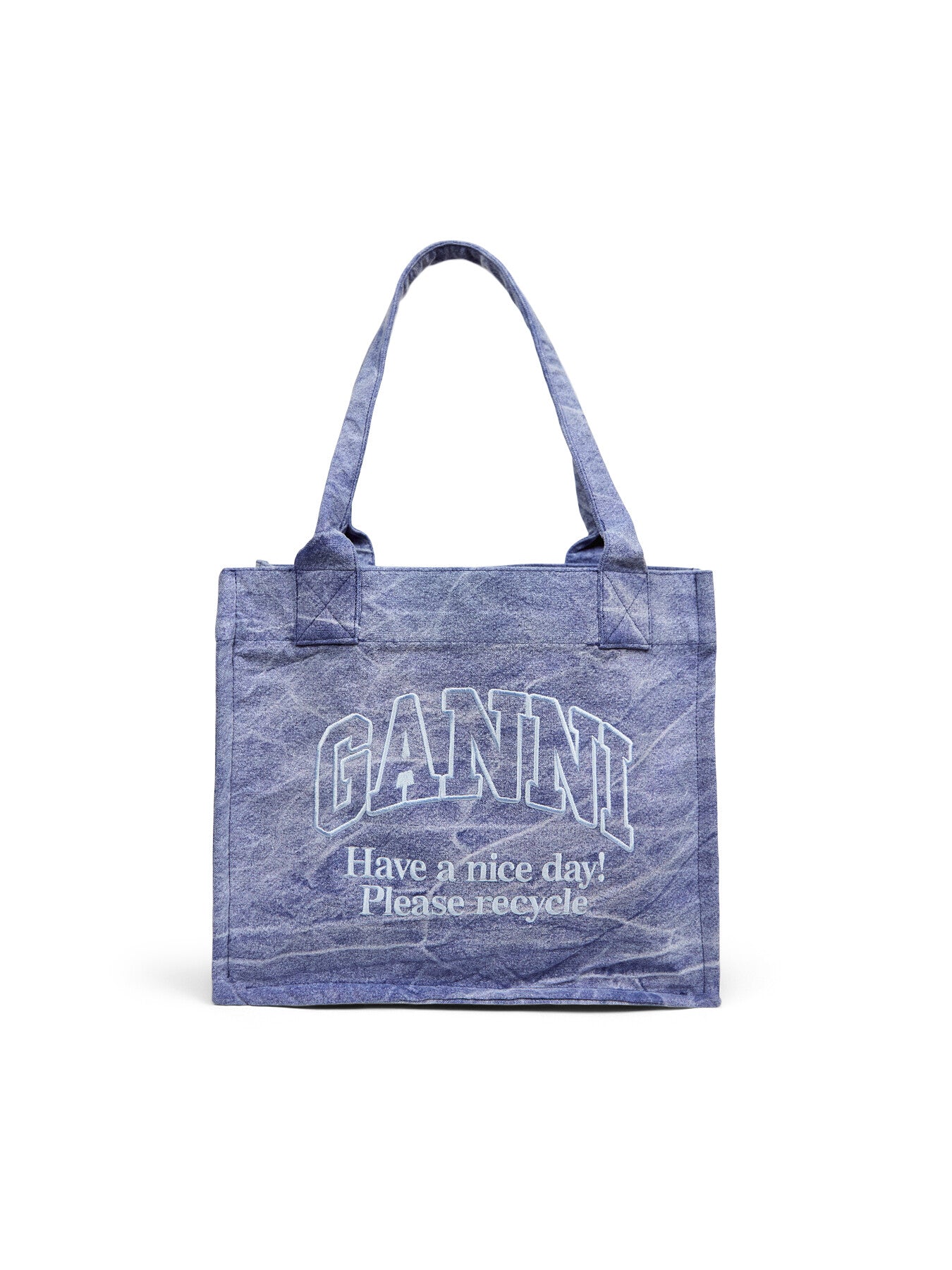 Large Easy Shopper Denim Tote Bag
