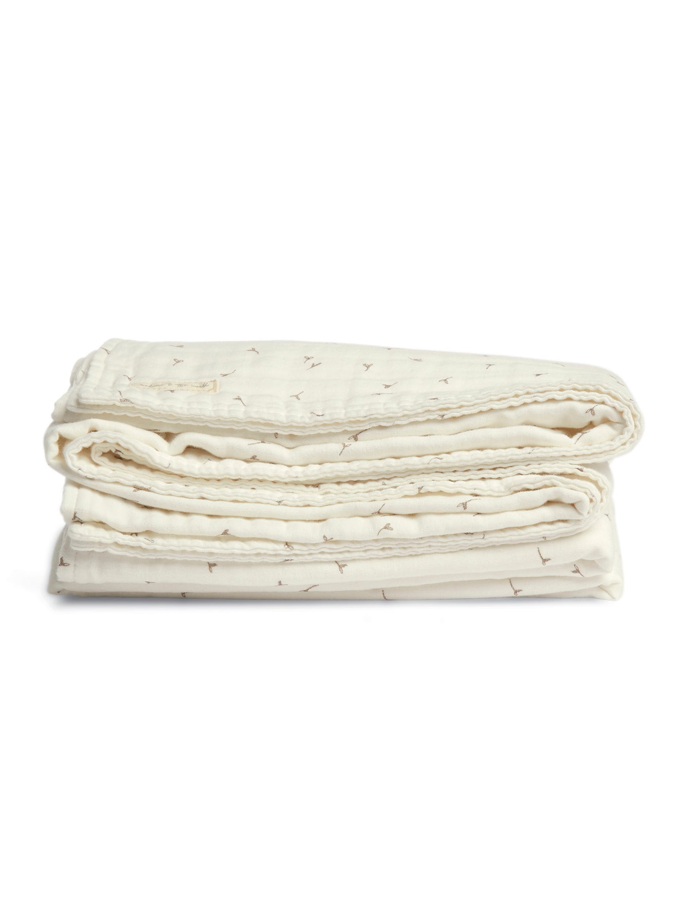 Cream Muslin Blanket