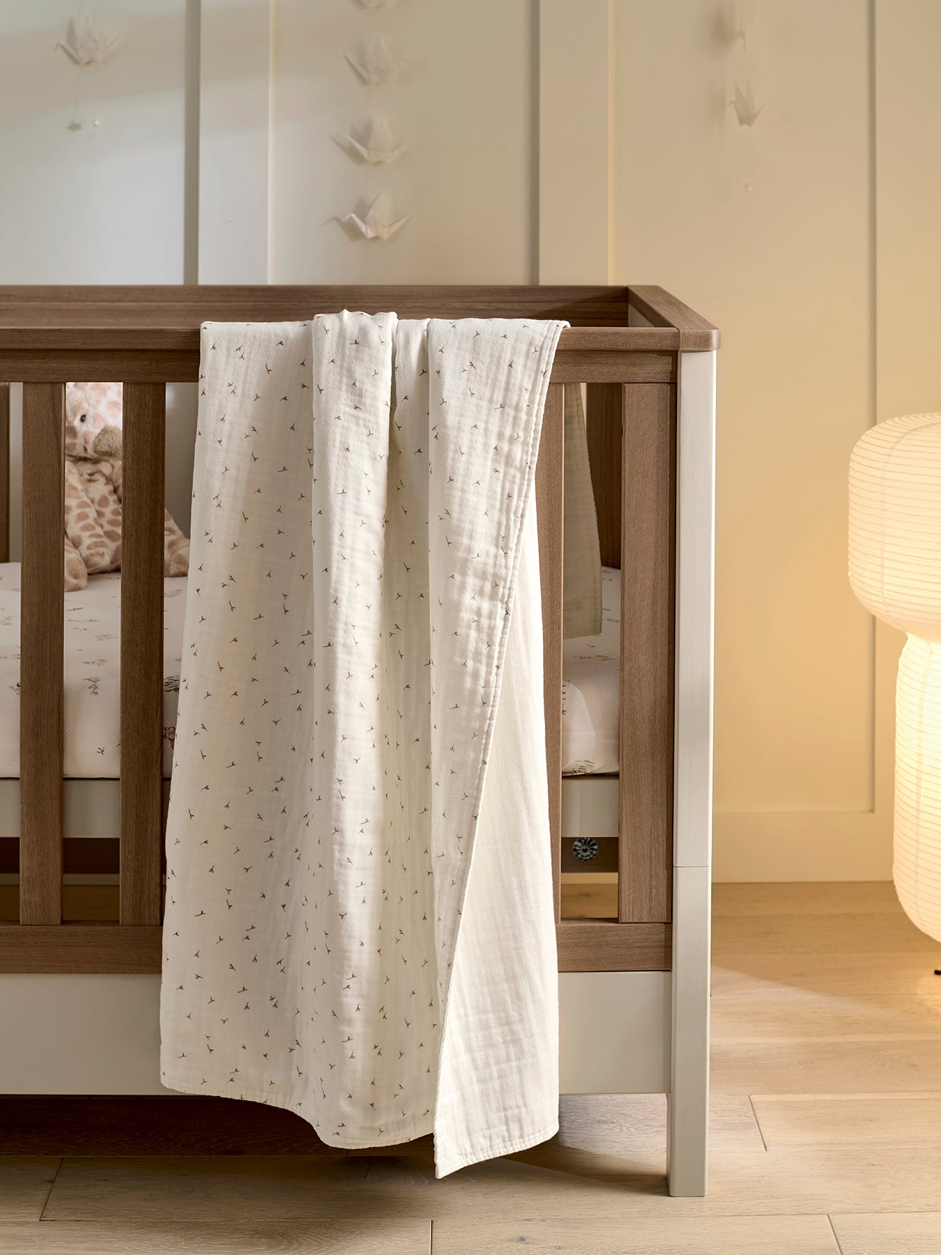 Cream Muslin Blanket