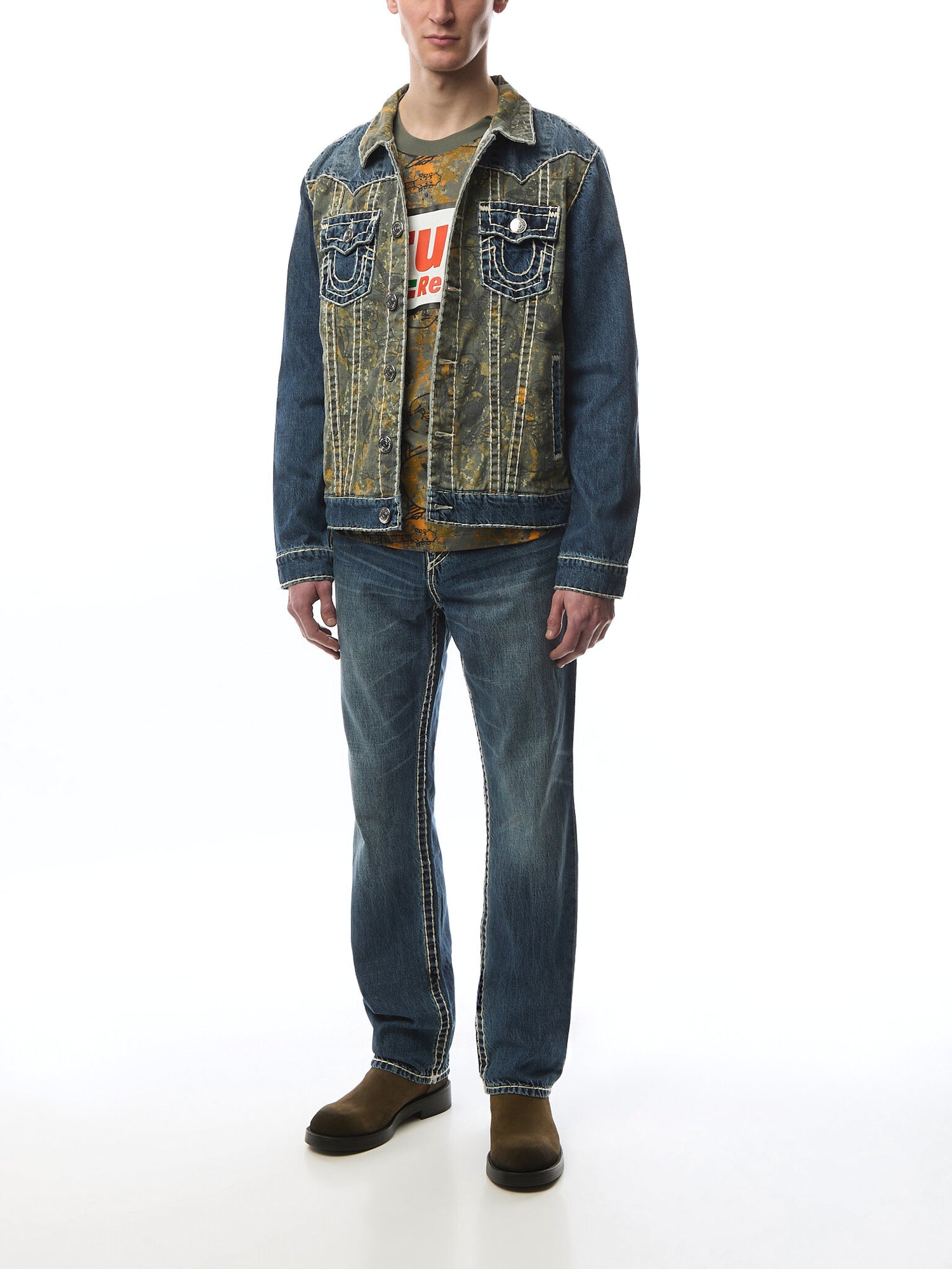 Ricky Super T Flap Buddha Camo Jeans
