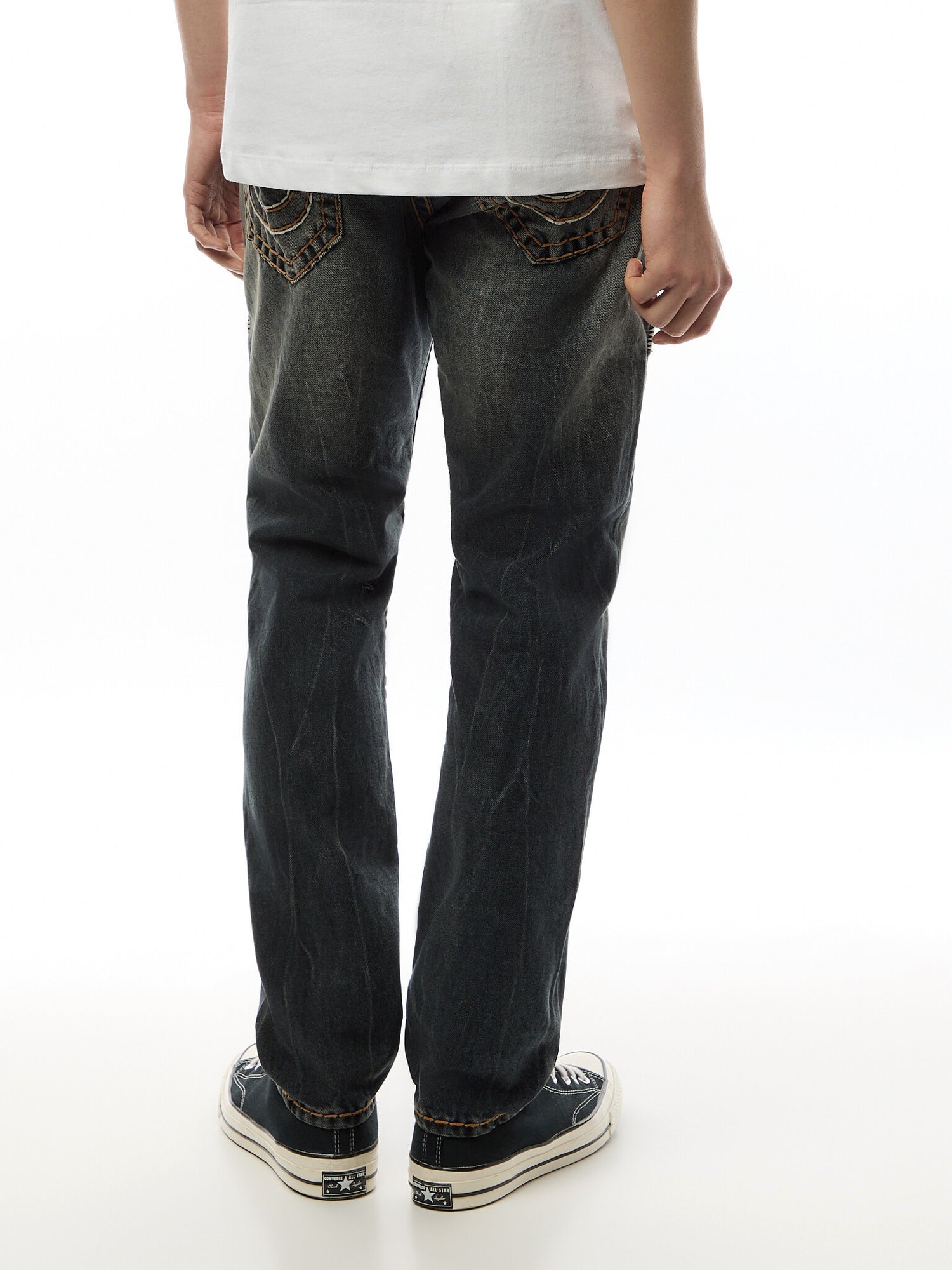 Rocco Super T No Flap Quadruple Logo Jeans