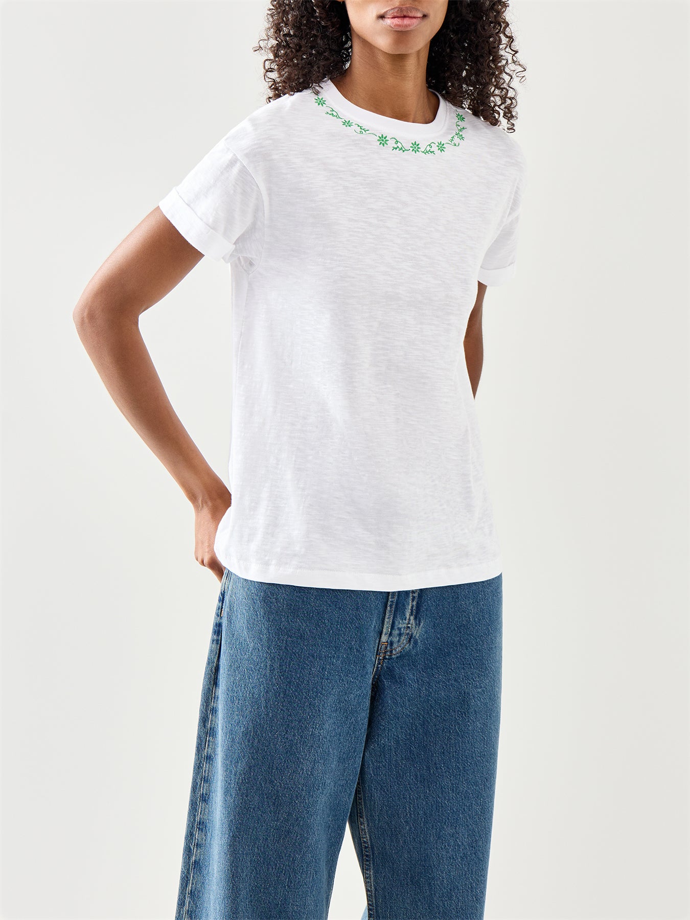 Barbour Cloverford T-Shirt White