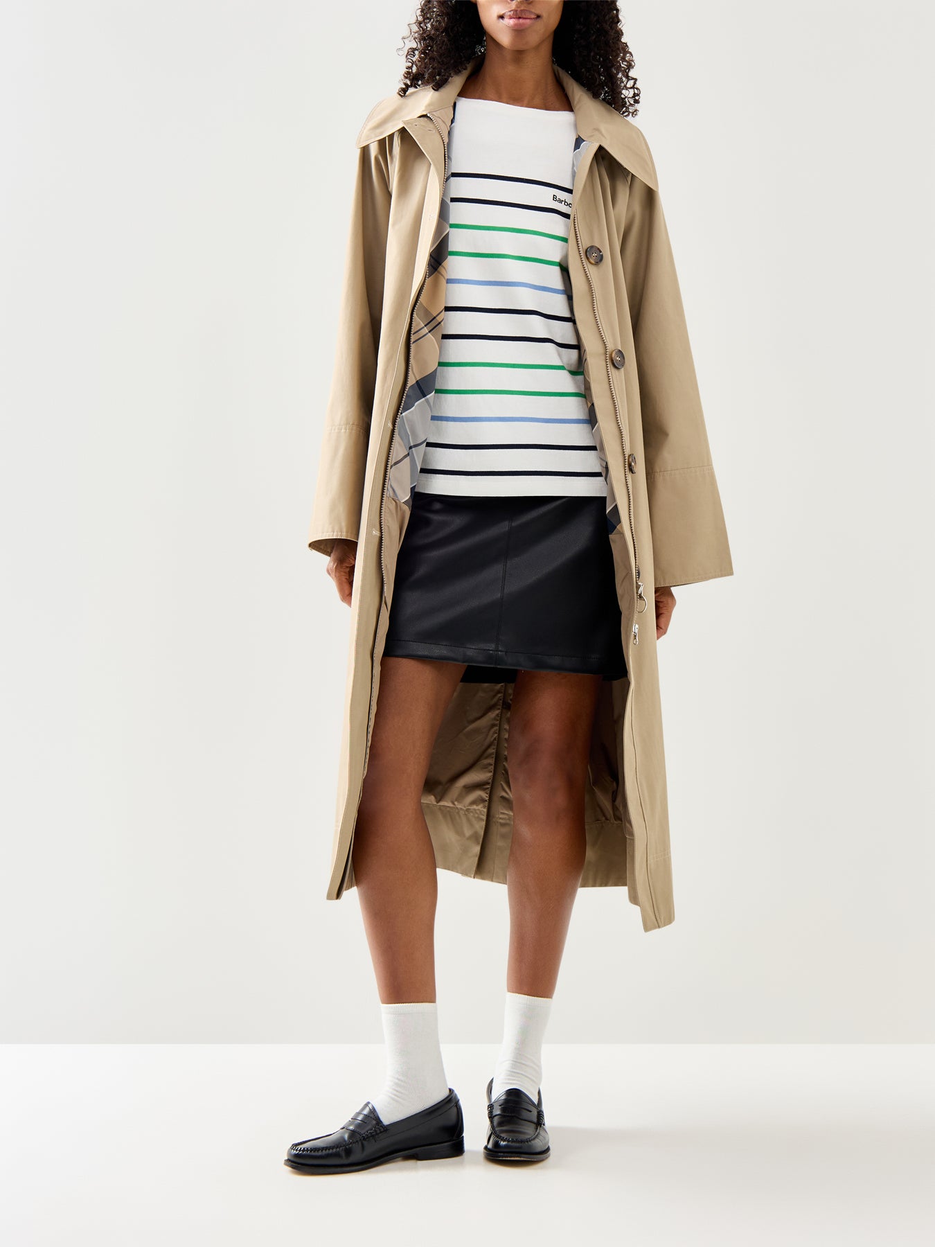 Barbour Hawkins Top Cloud Stripe