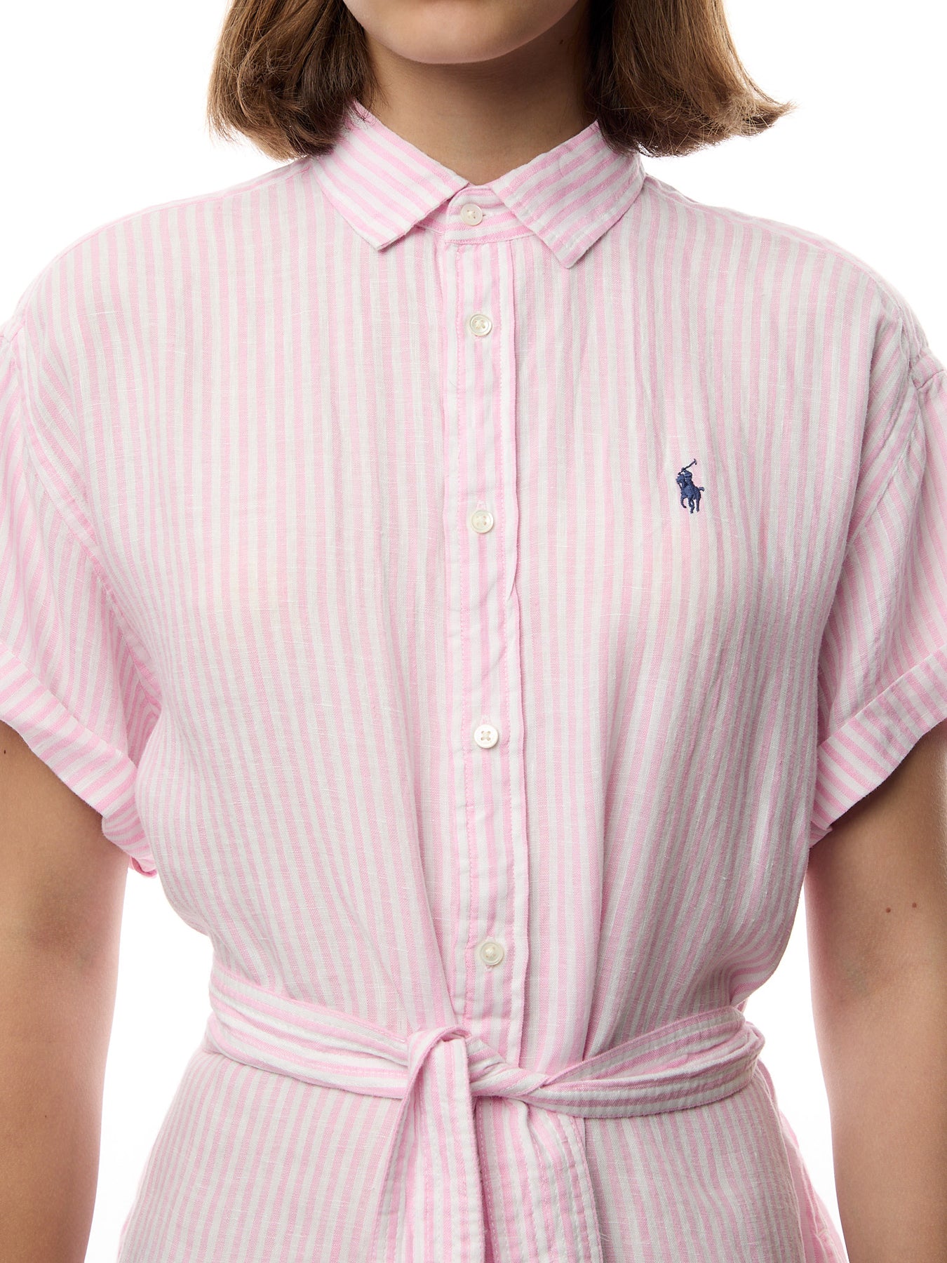 Woven Shirt Dress Dress