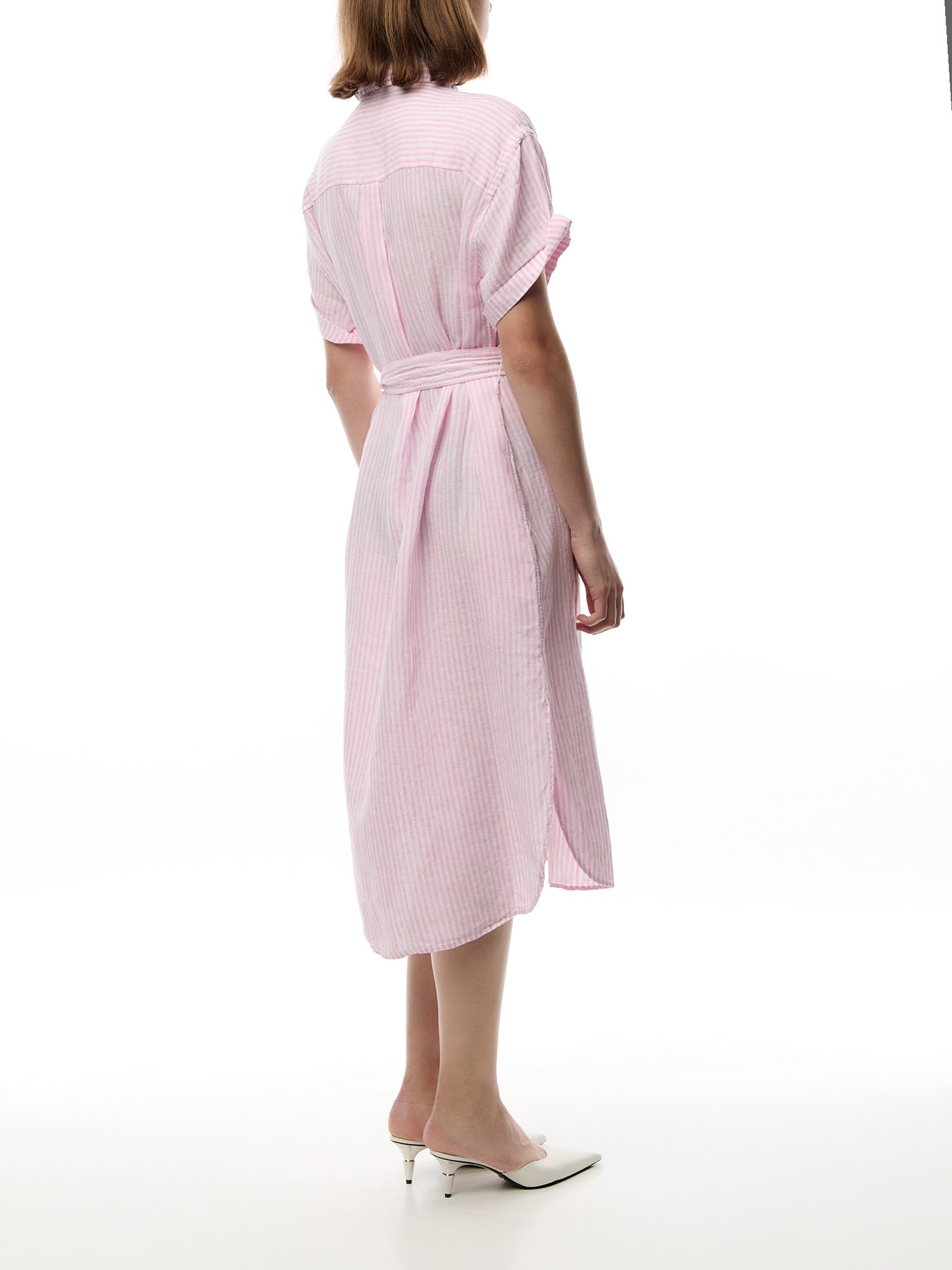 Woven Shirt Dress Dress