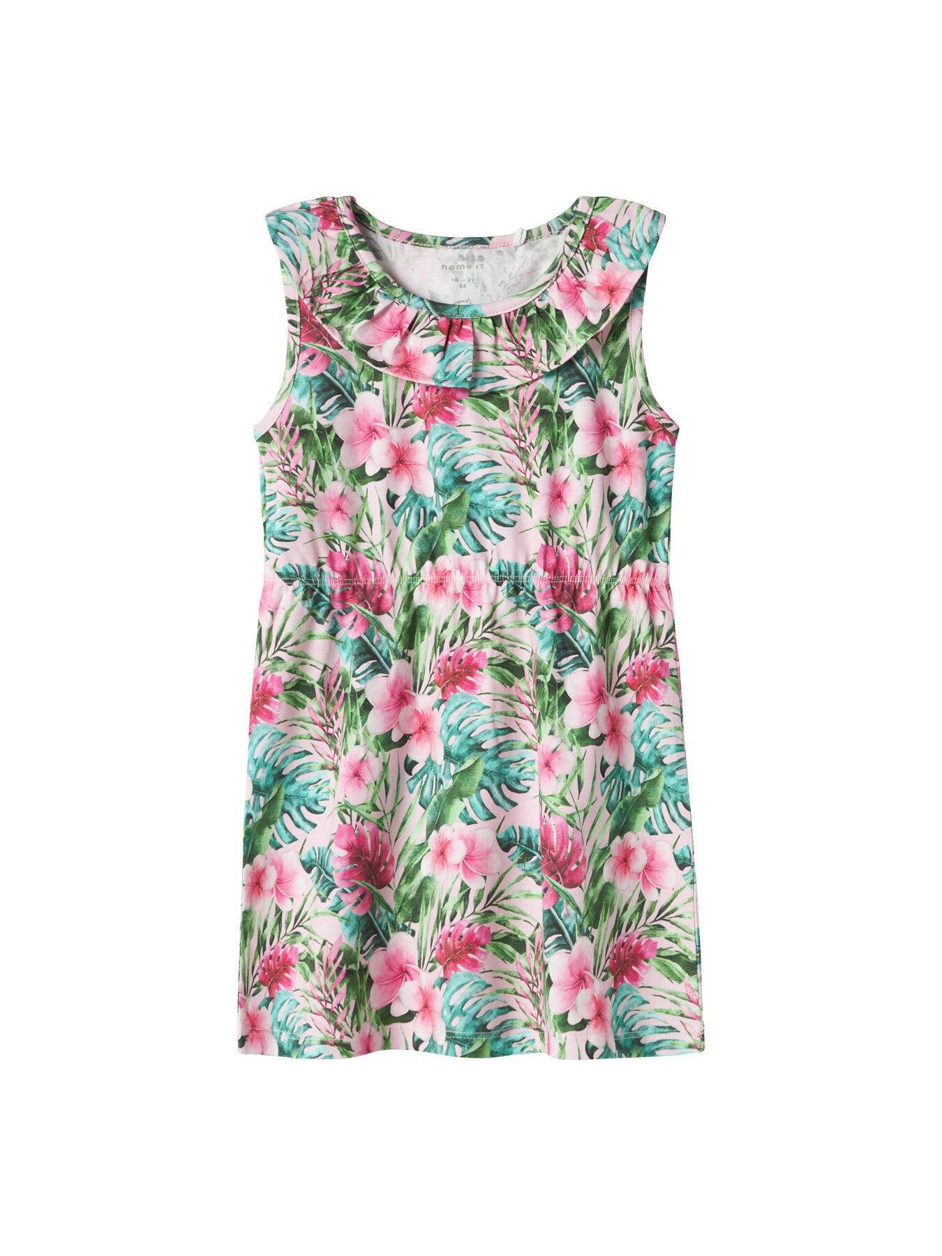 Round Neck Short Sleeved Dress