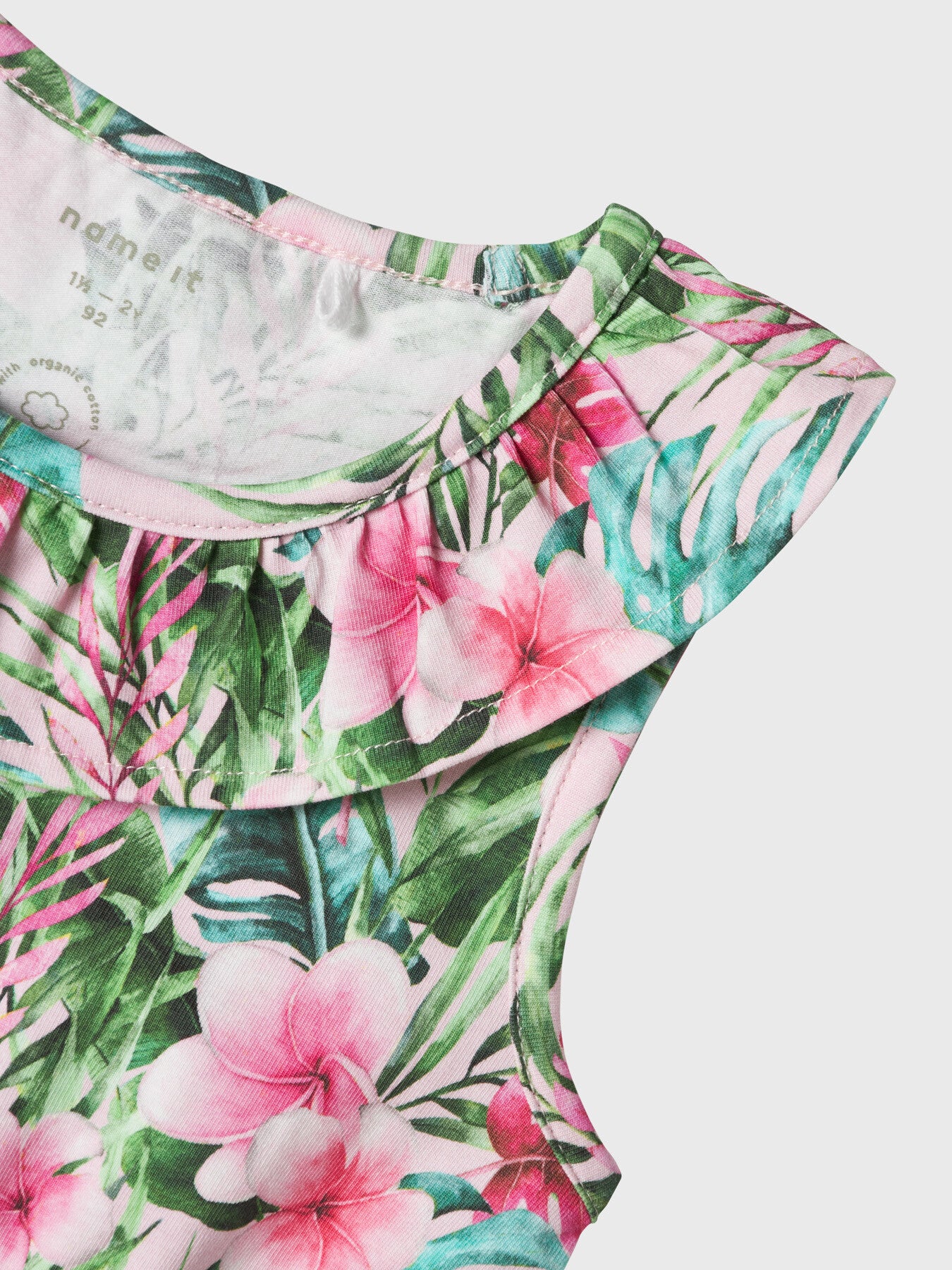 Round Neck Short Sleeved Dress