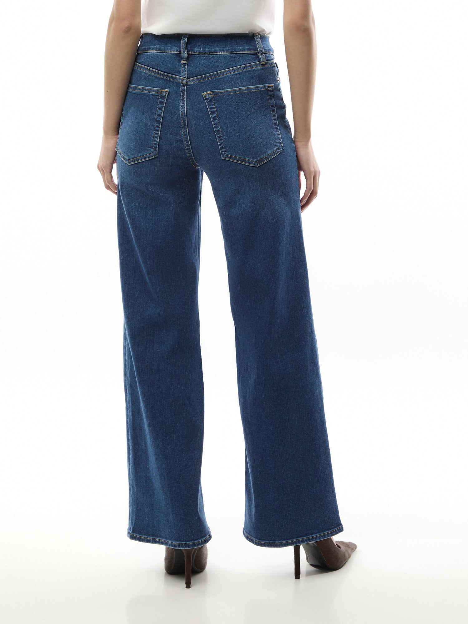 Le Slim Palazzo Jeans