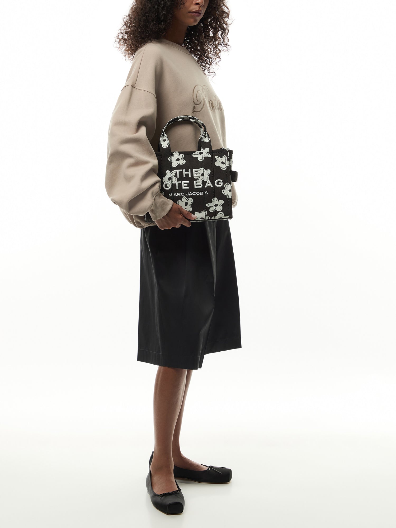 The Daisy Canvas Small Tote Bag
