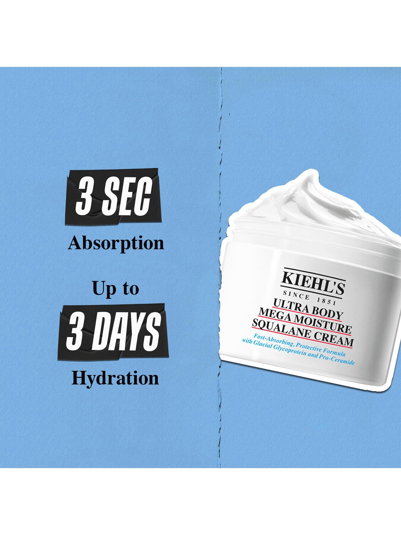 Ultra Body Mega Moisture Squalane Cream 250ml