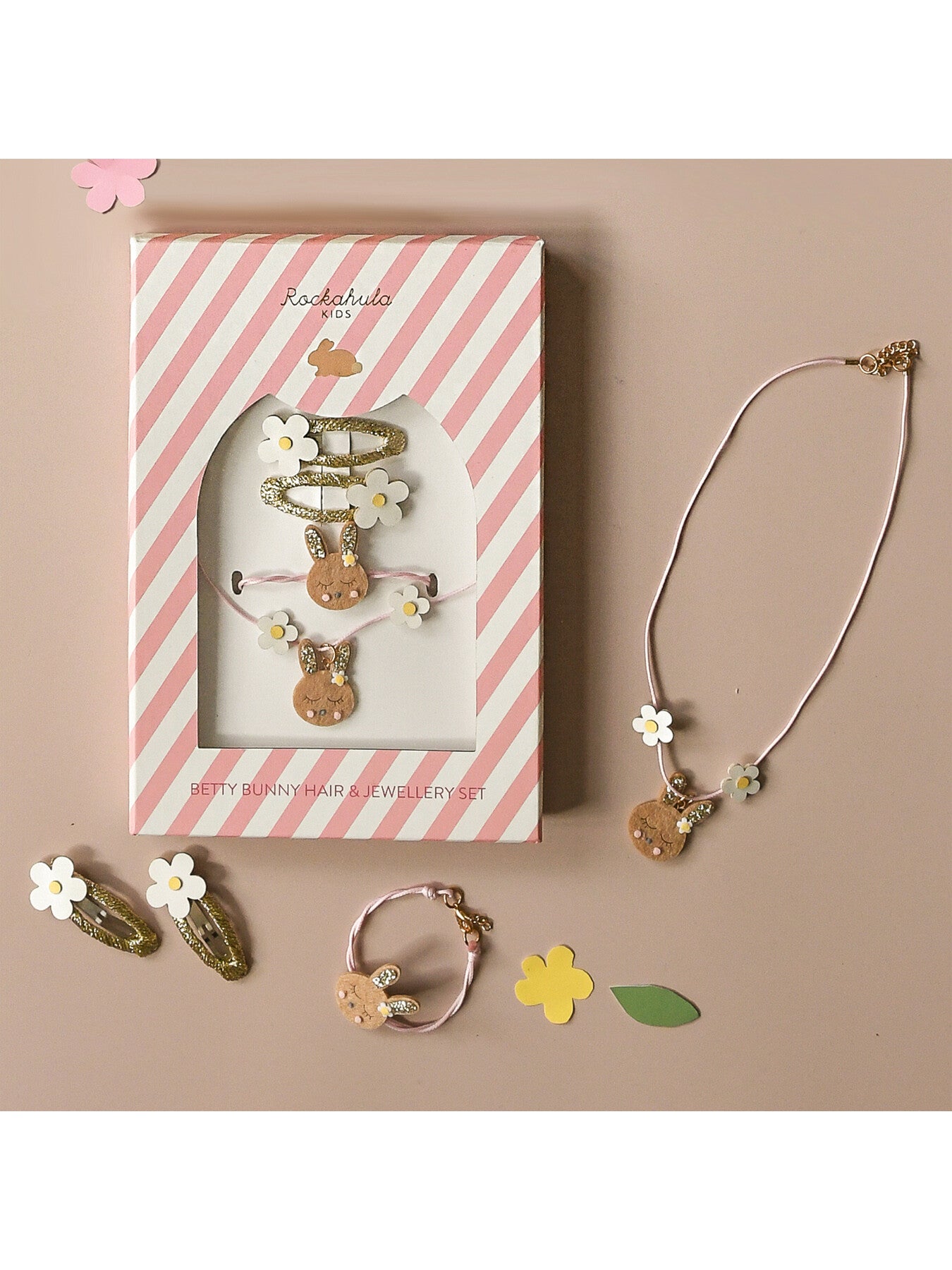Betty Bunny Hair & Jewellery Set