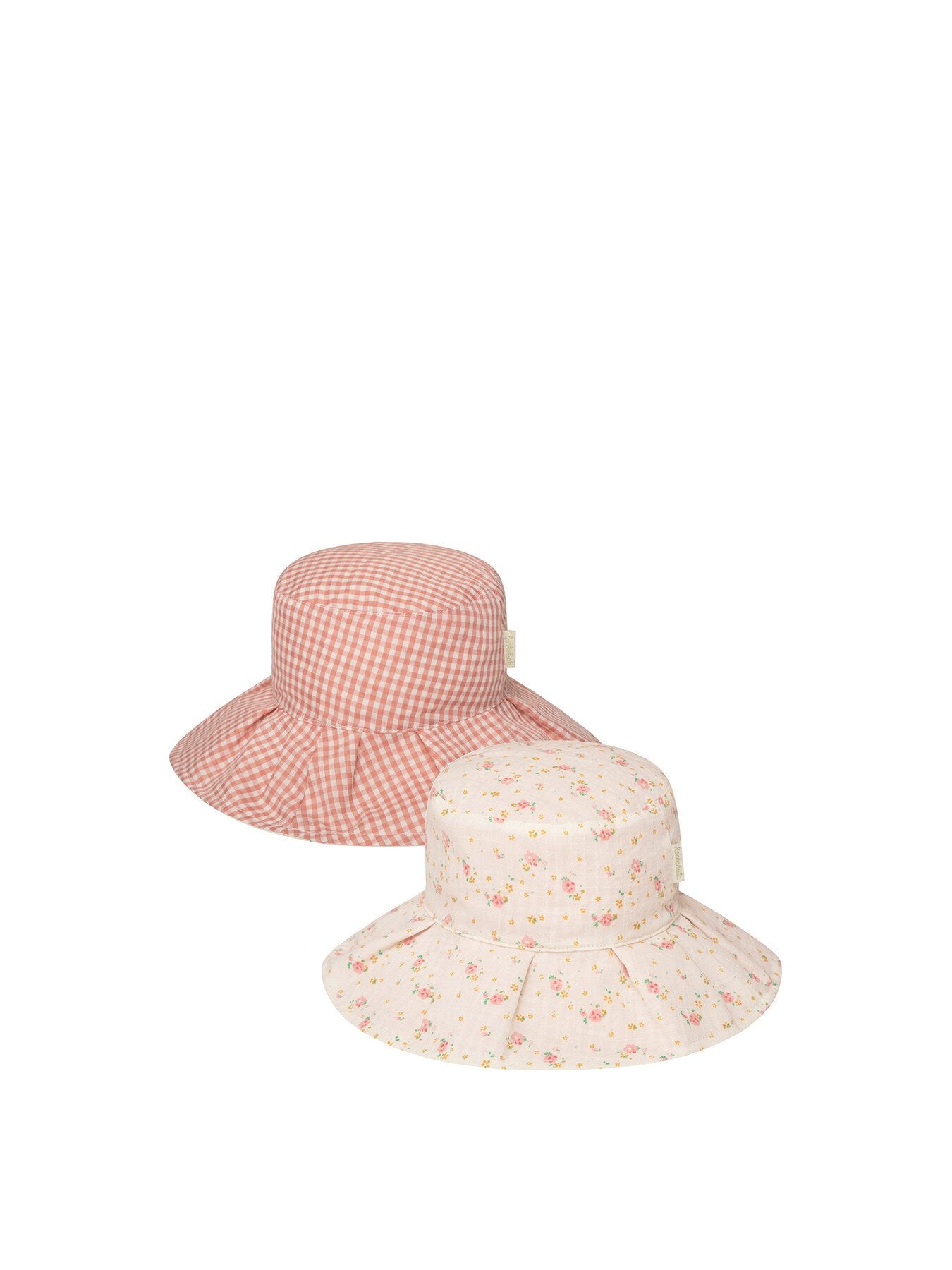Tiny Blossom Pleated Reversible Sun Hat 3-6 Years