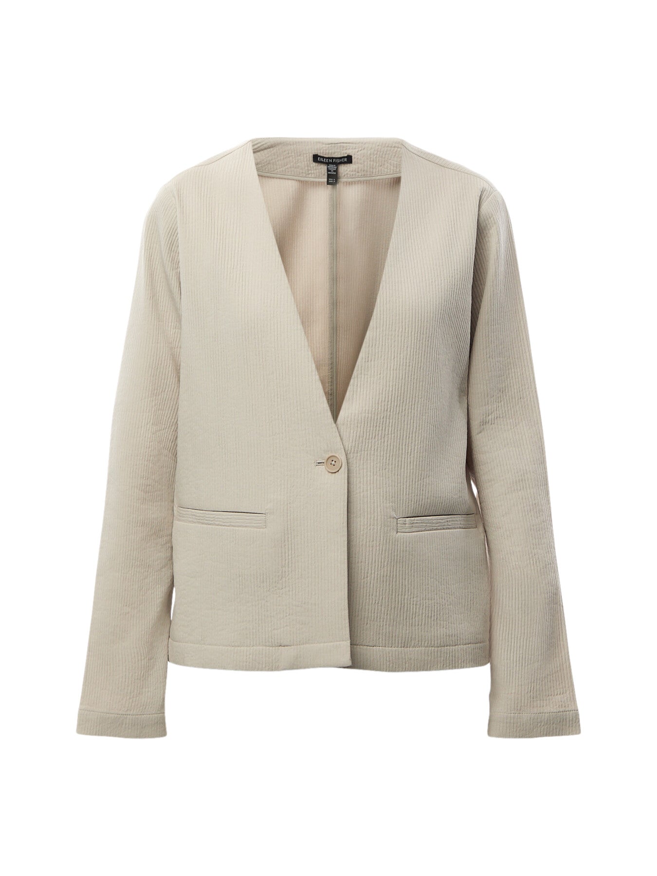 V-Neck Jacket Cotton