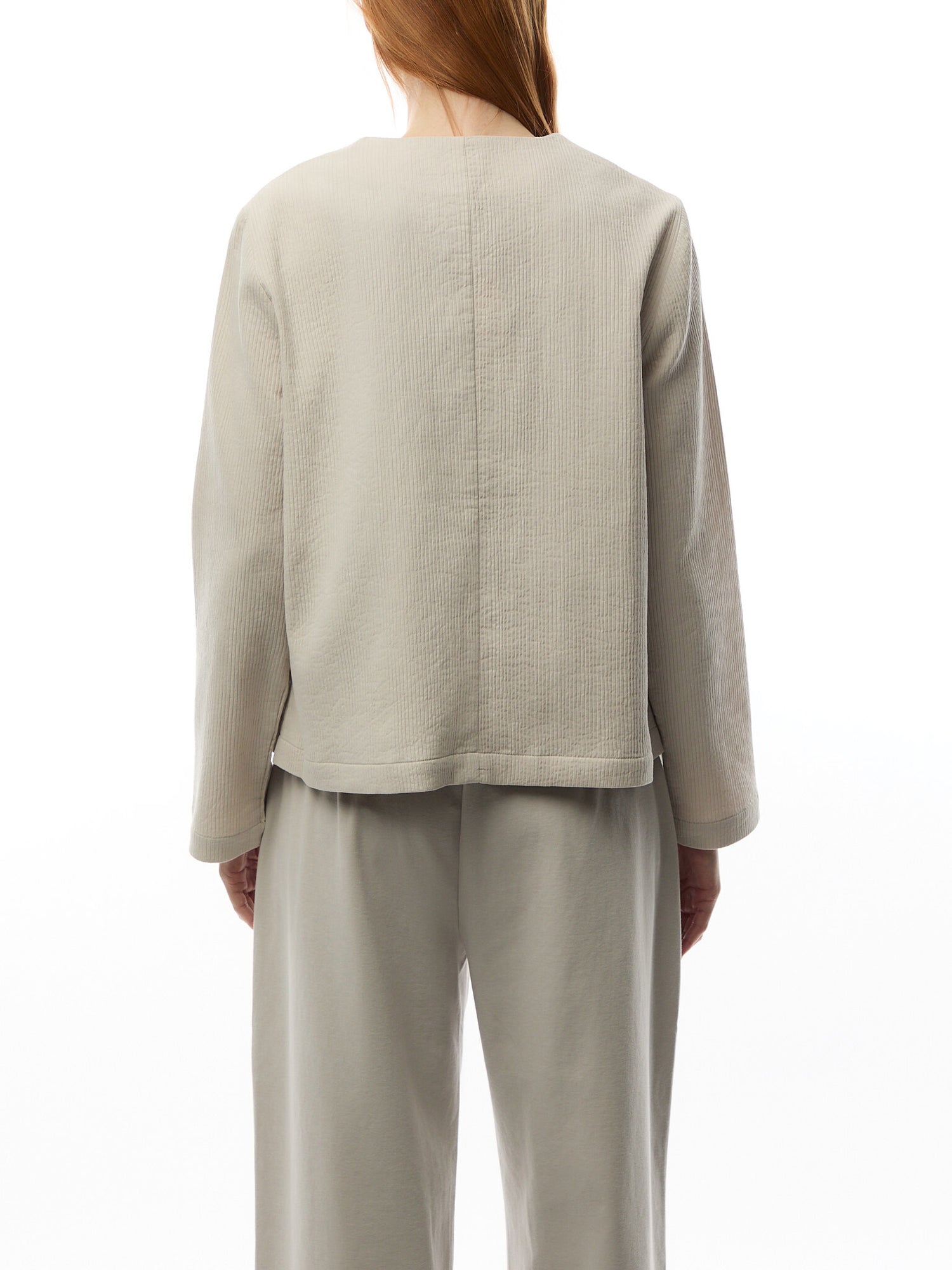 V-Neck Jacket Cotton