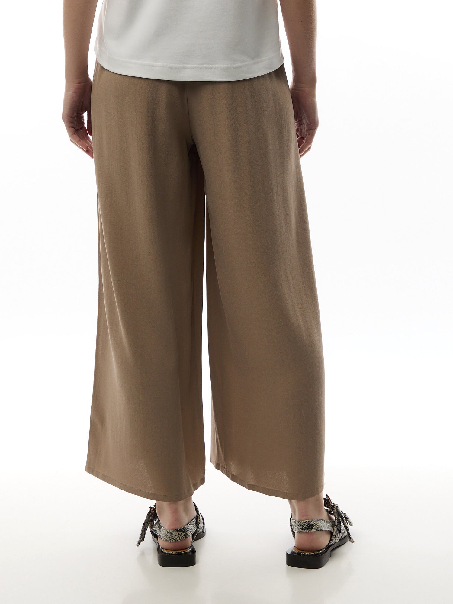 Wide Ankle Pant Silk Georgette