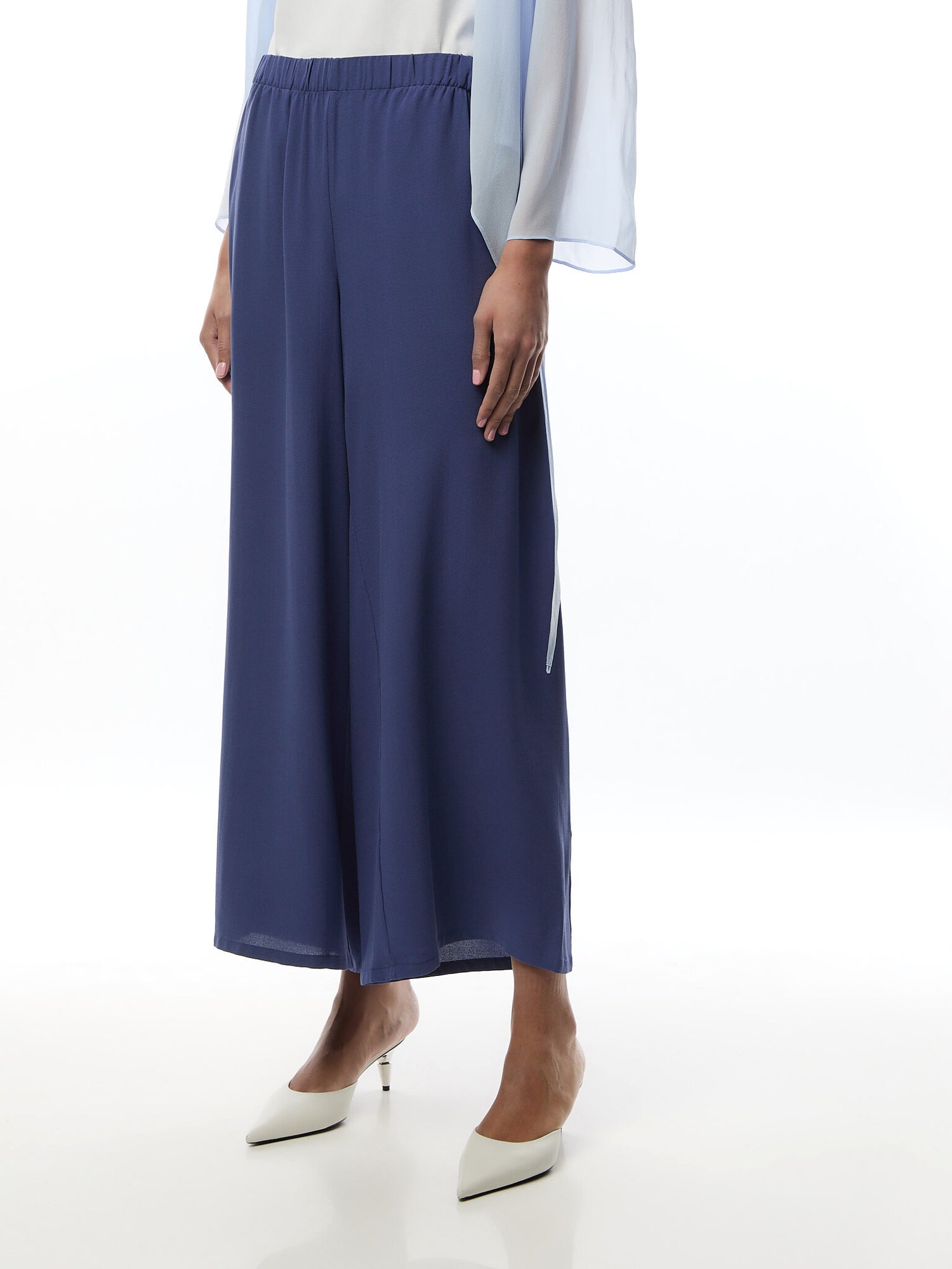 Wide Ankle Pant Silk Georgette
