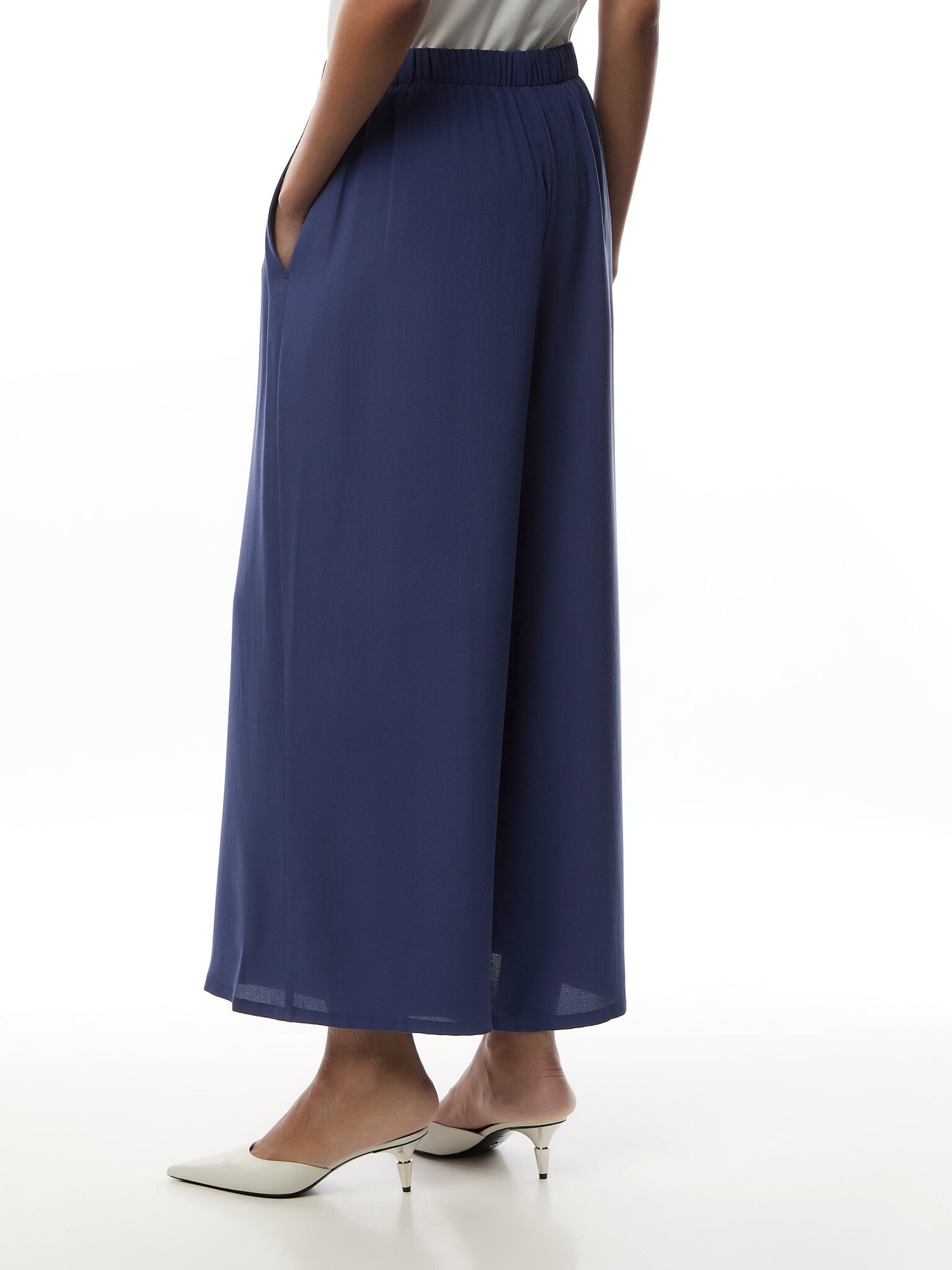Wide Ankle Pant Silk Georgette
