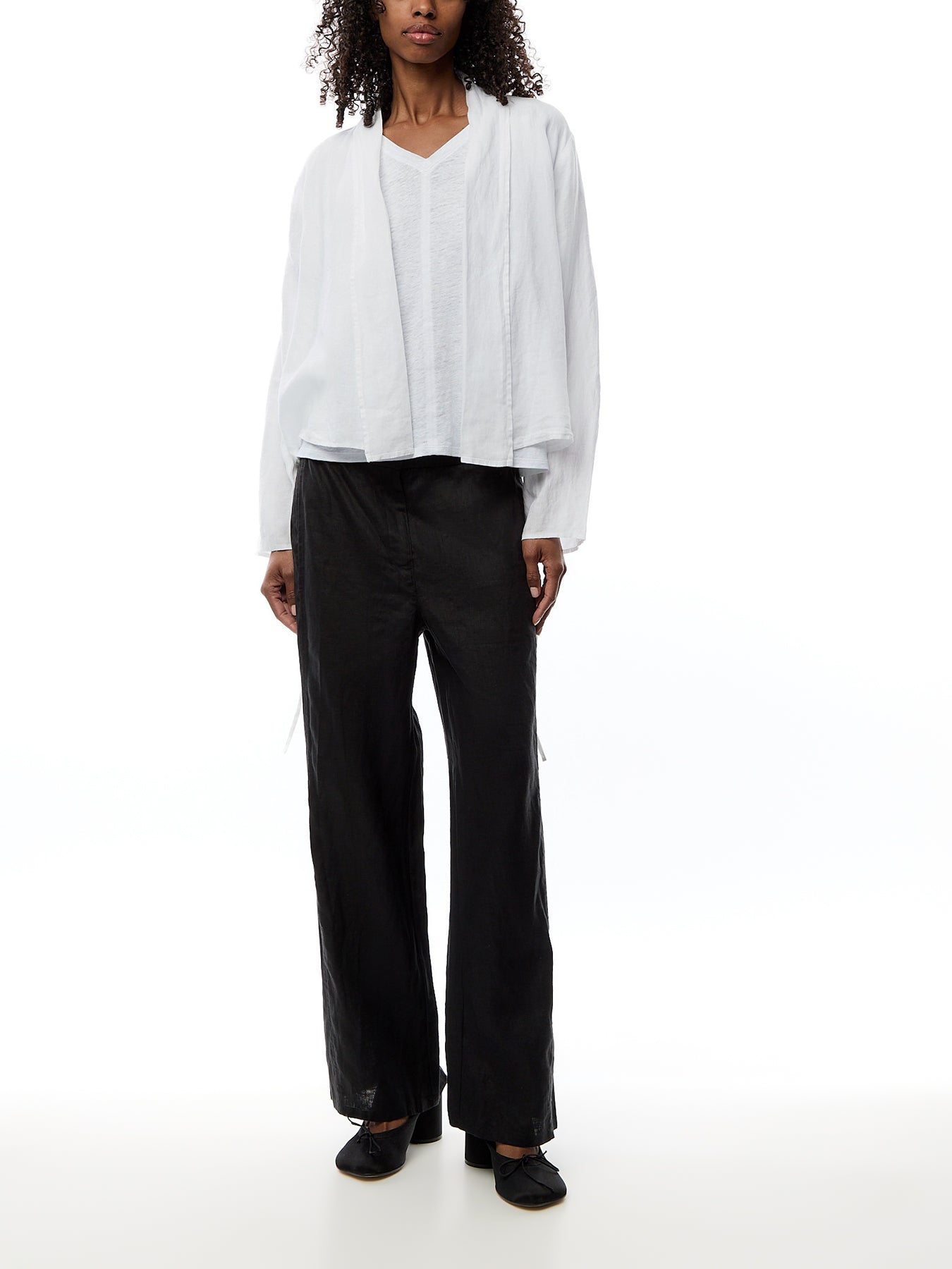V Neck Square Tee