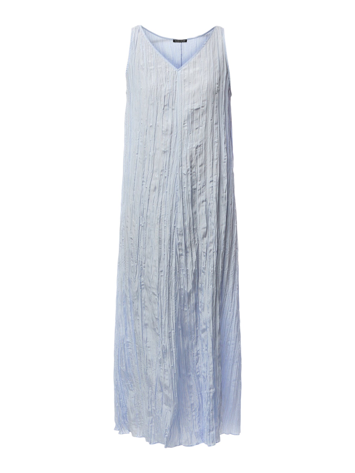 V-Neck Pleated F/L Dress