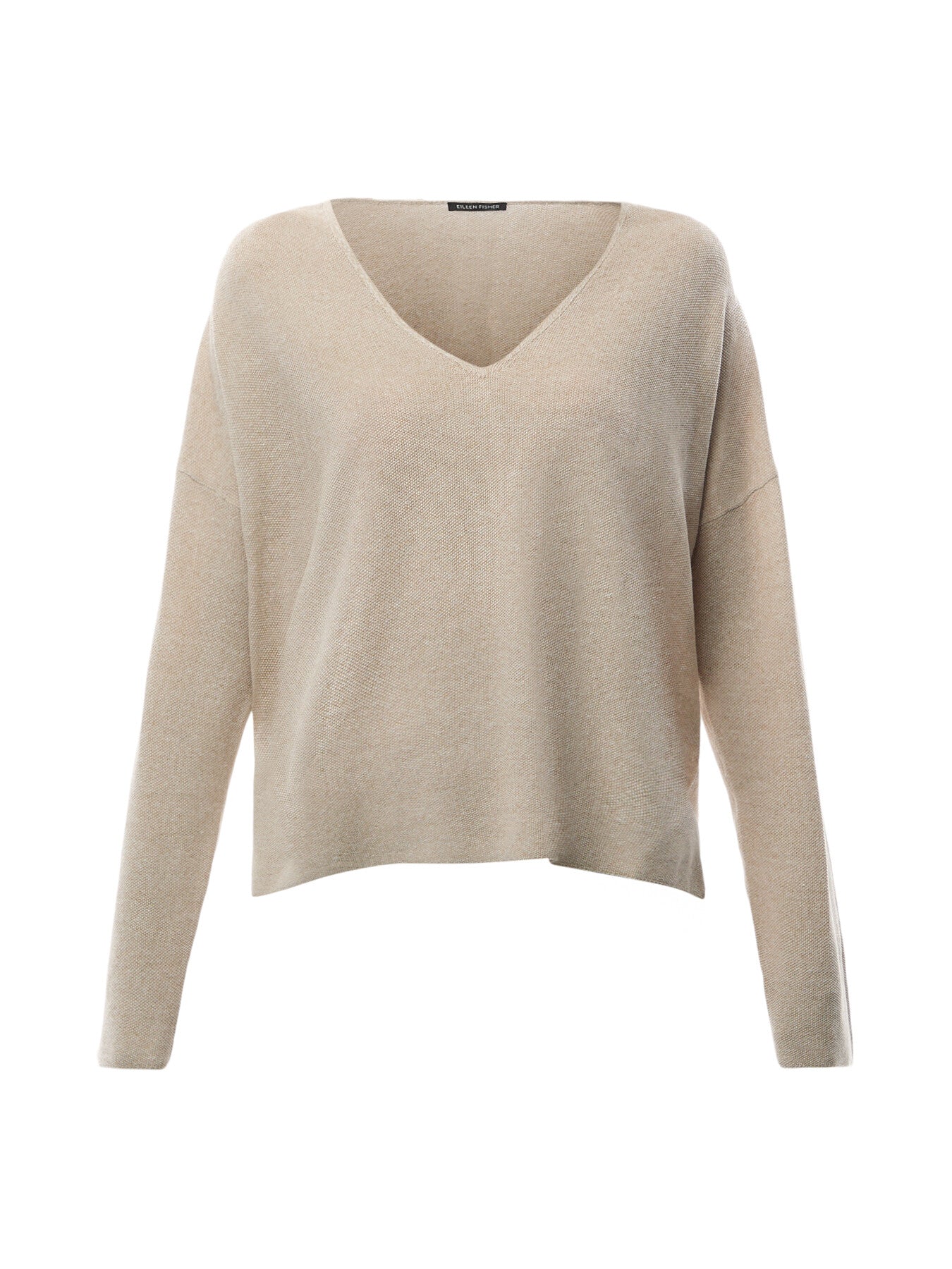V-Neck Sweater Linen Cotton