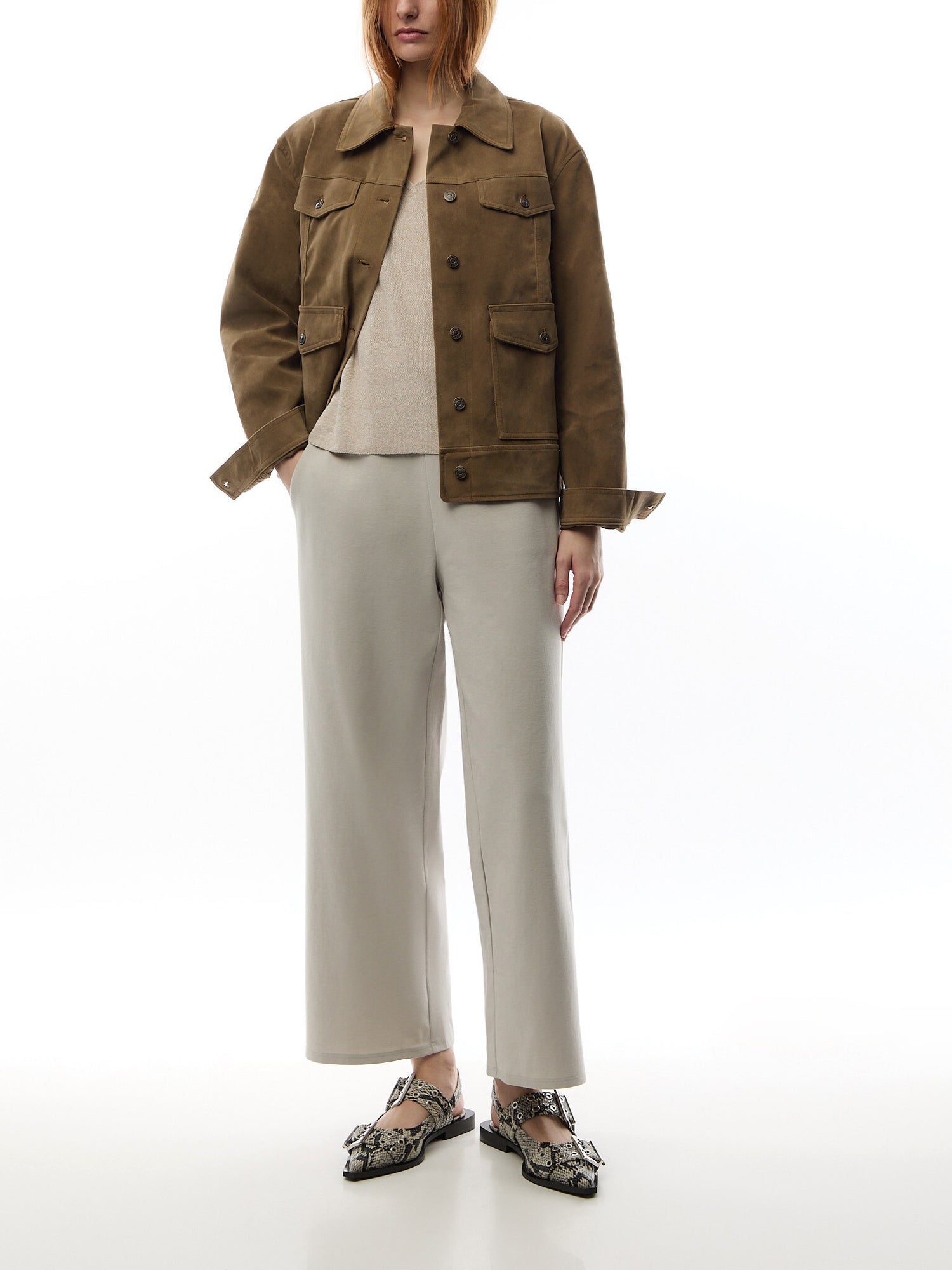 V-Neck Sweater Linen Cotton