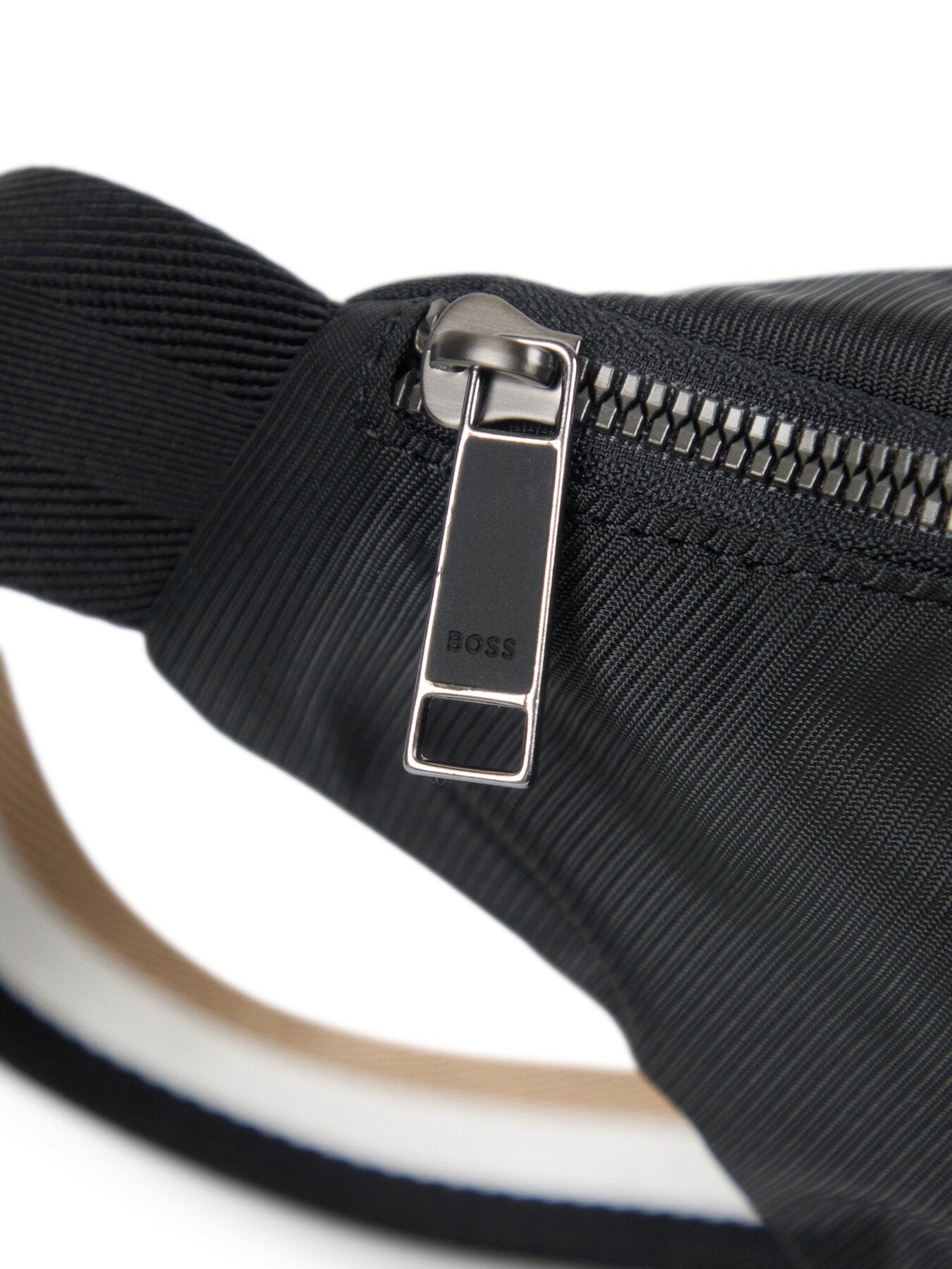 Structured Belt Bag With Contrast Logo