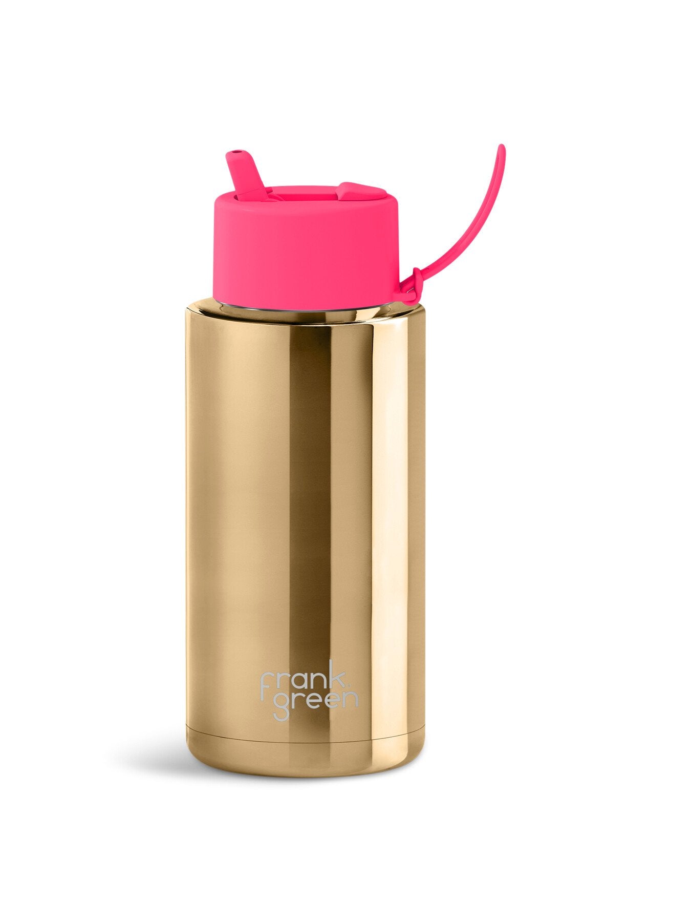 Large Reusable Bottle Chrome