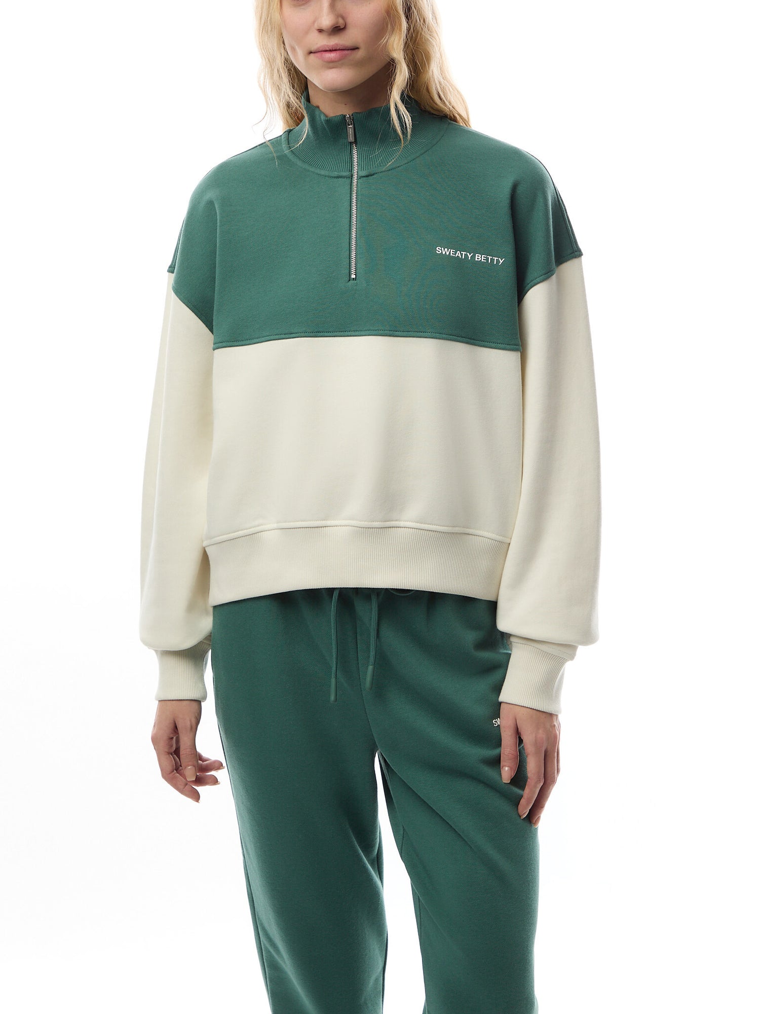 Revive Crop Half Zip