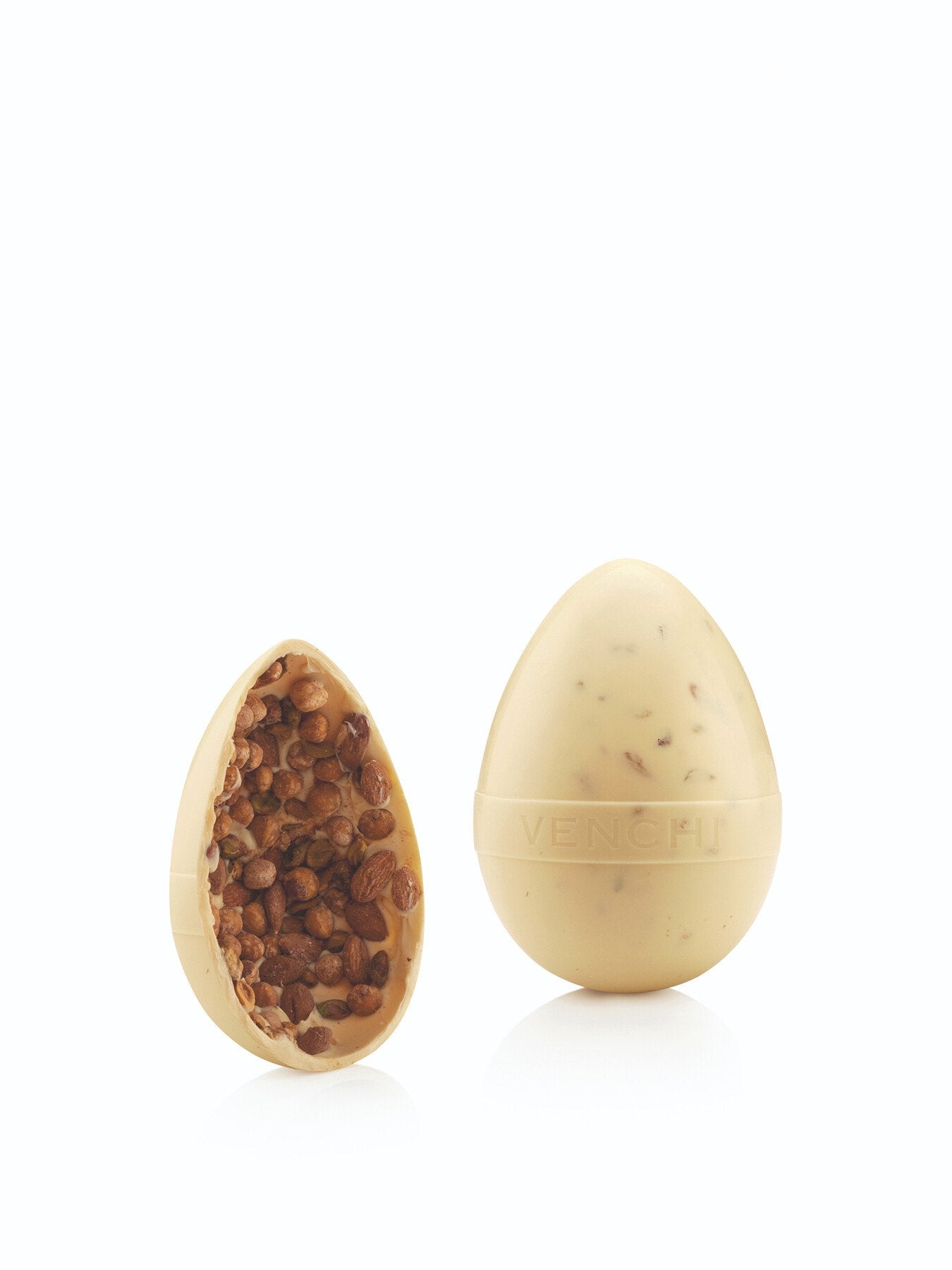 Gourmet Egg White Chocolate with Salted Nuts 500g
