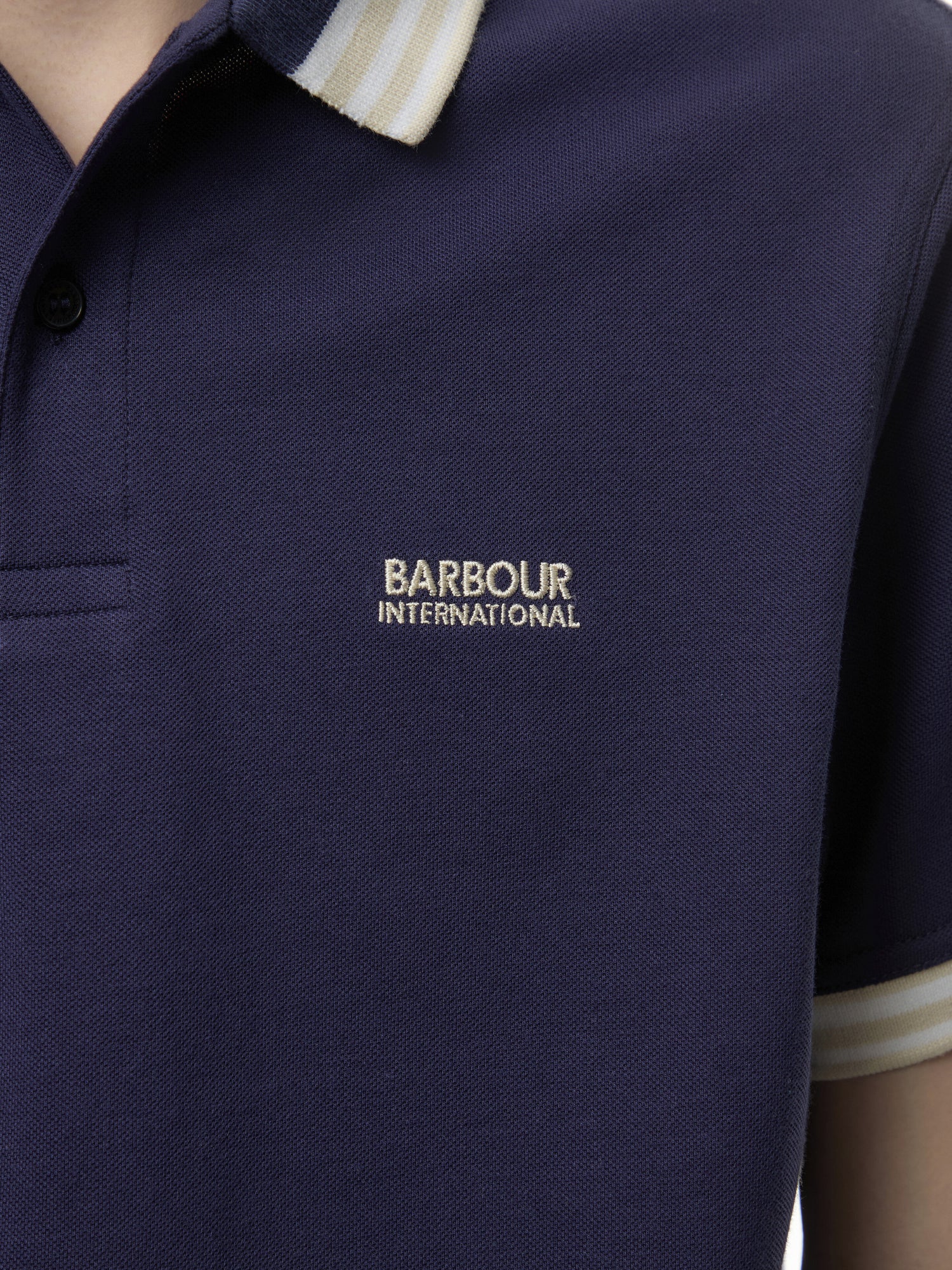 Caleb Multi Tipped Polo Shirt