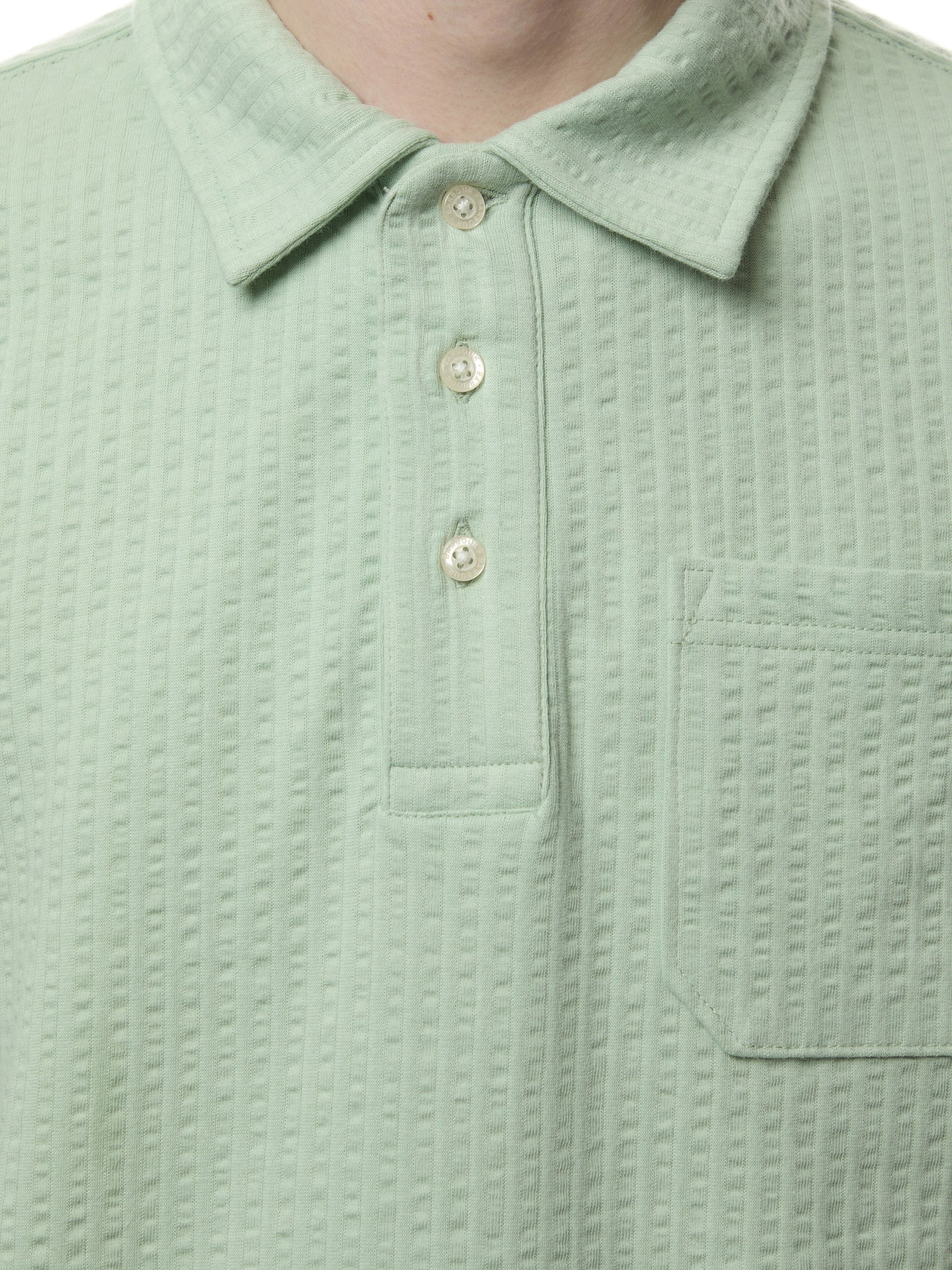 Dymchurch Seersucker Polo Shirt