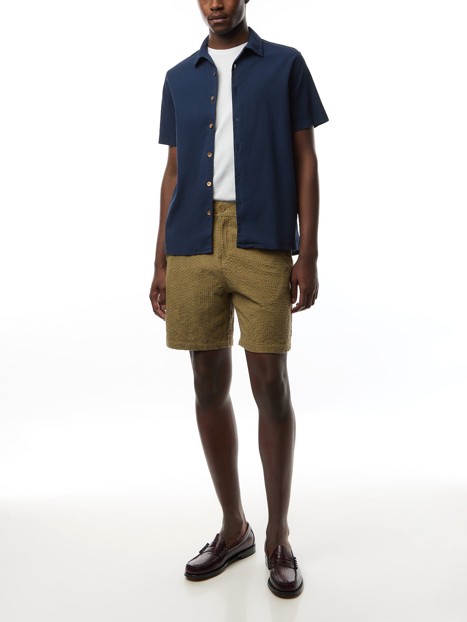 Seersucker S/S Shirt